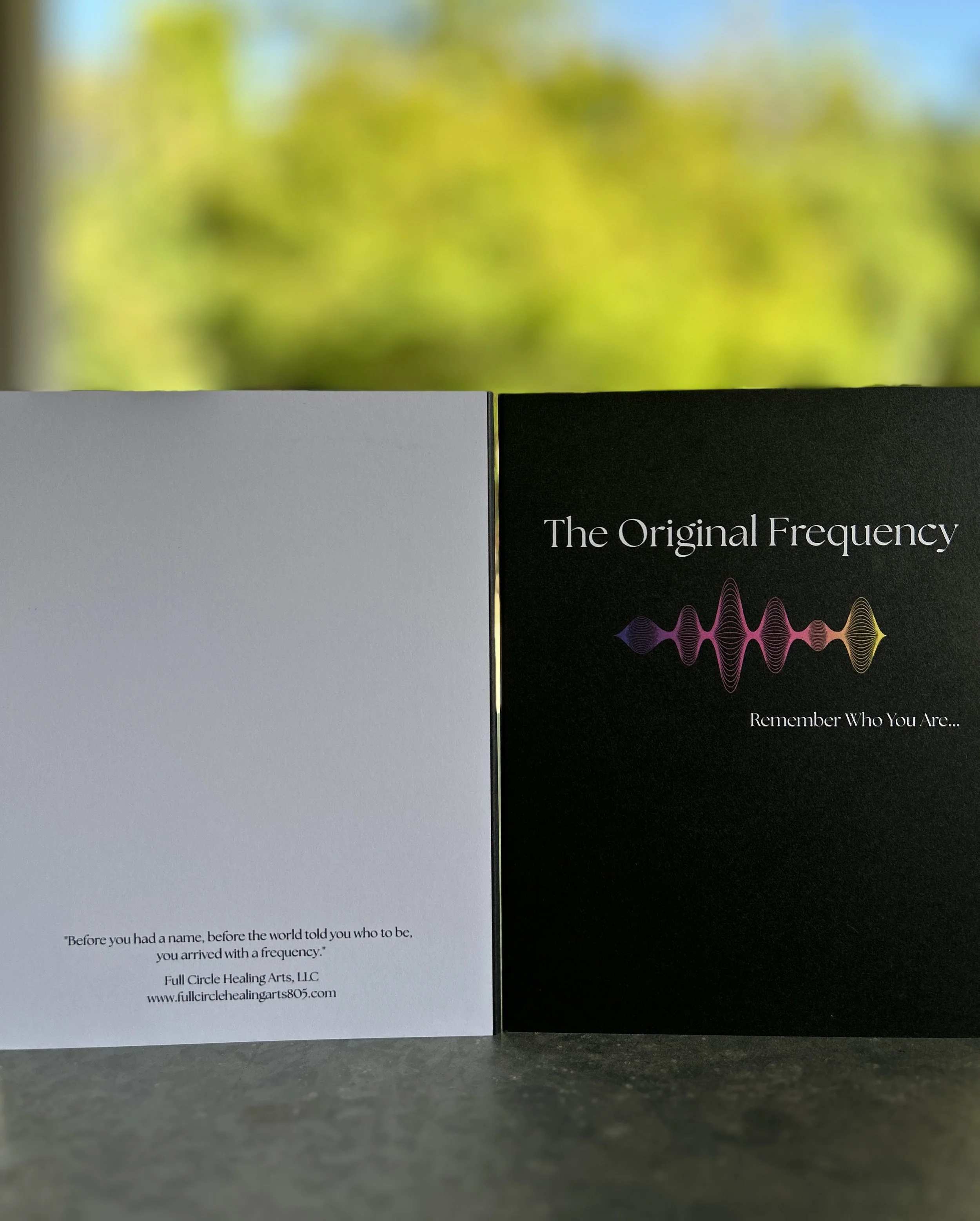 The Original Frequency Note Card