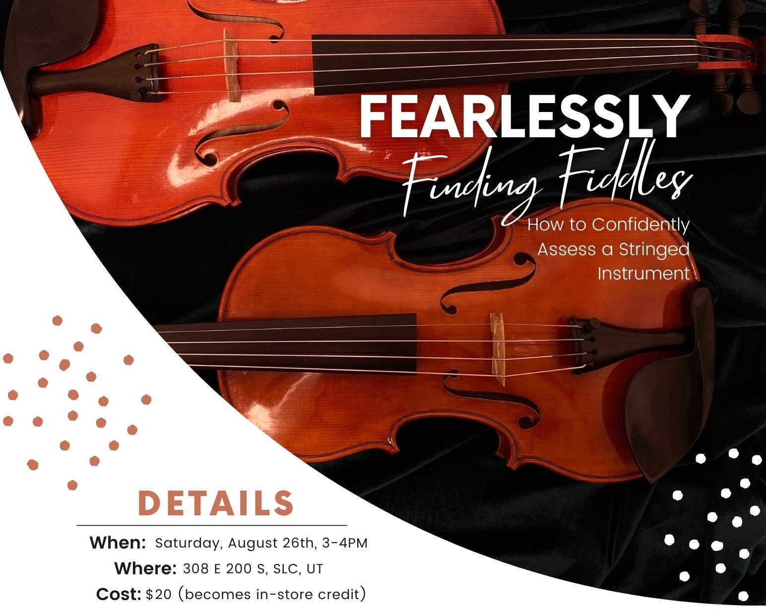Fearlessly Finding Fiddles