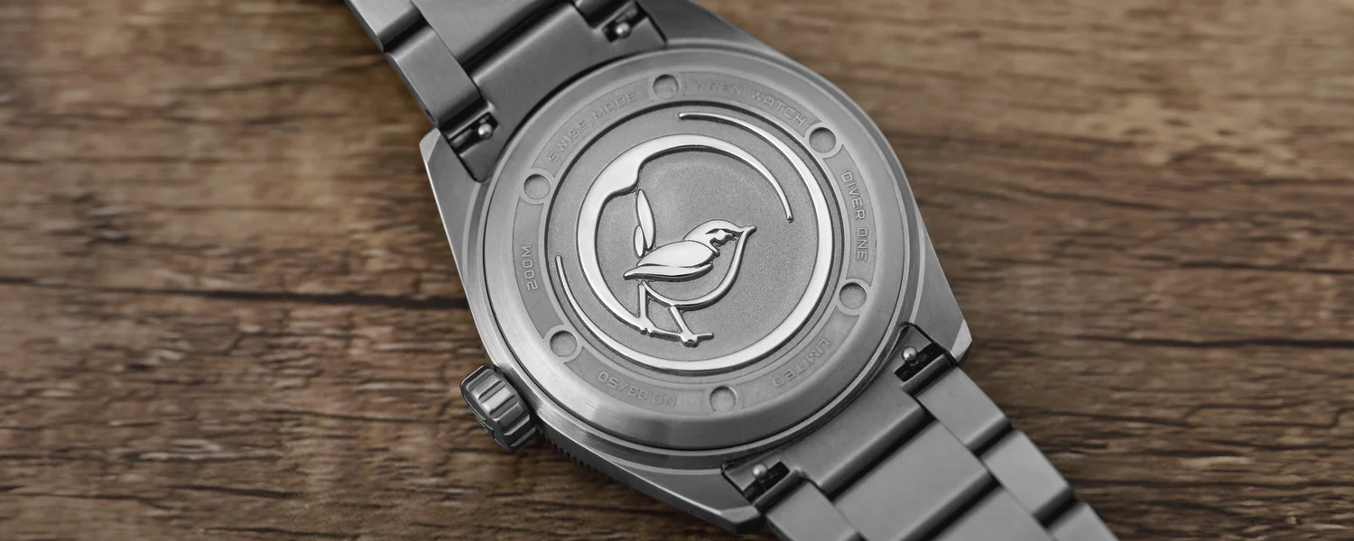 Wren caseback