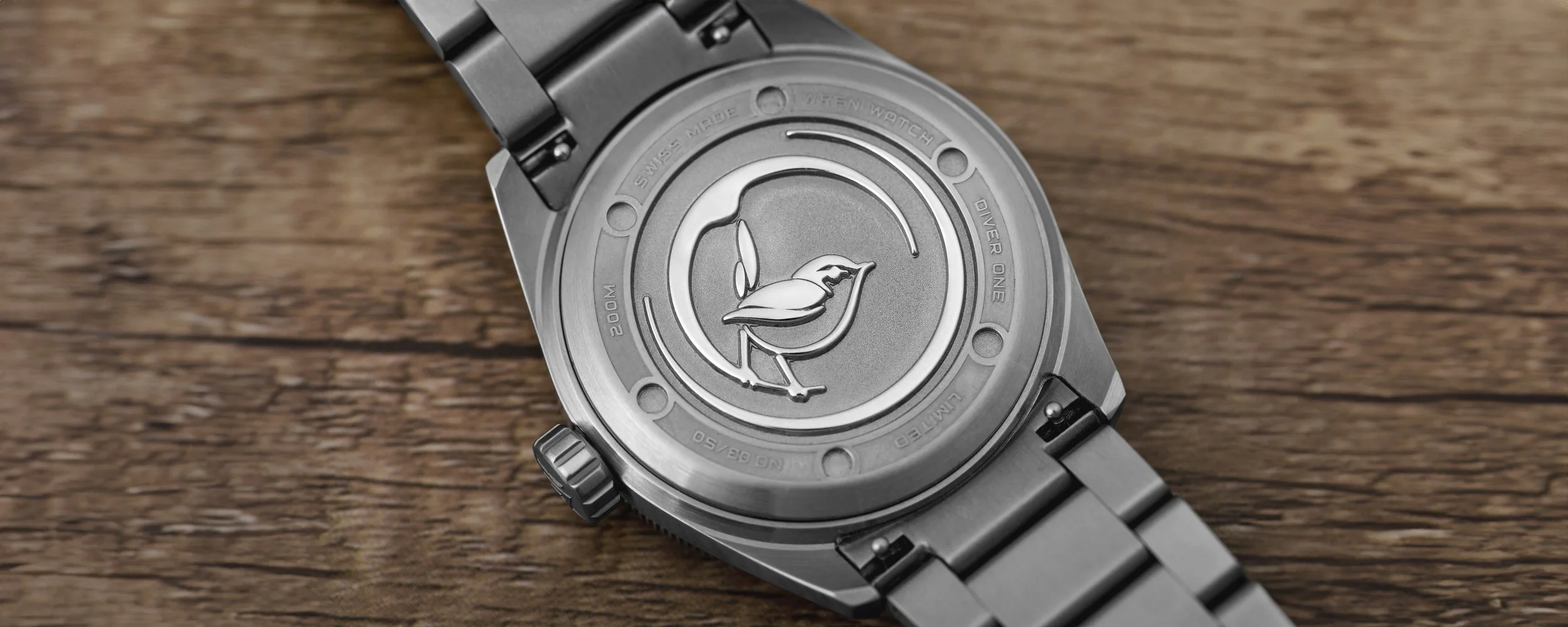Wren caseback