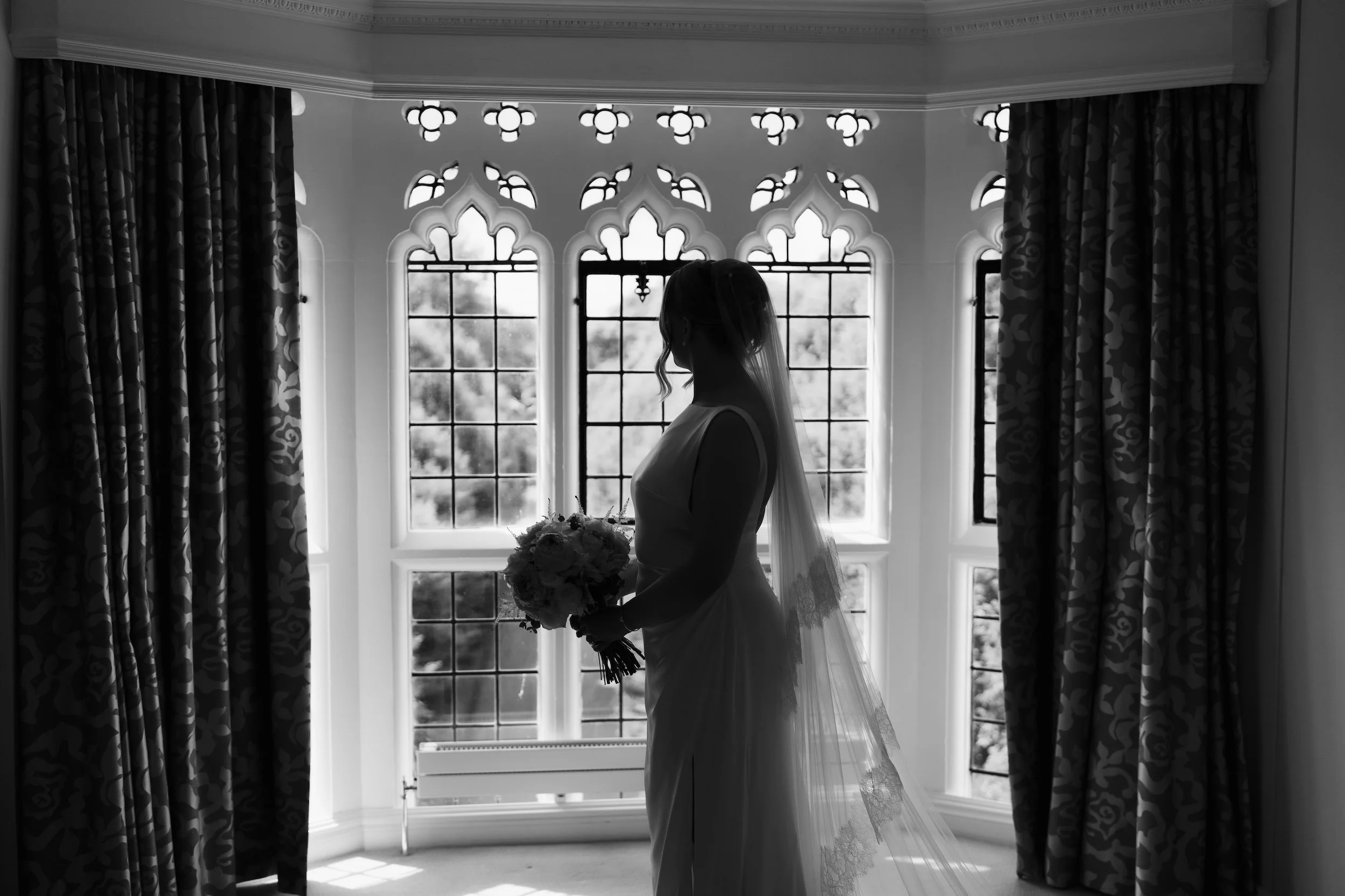 Bride Prep Danesfield House Wedding Bride Portrait.jpg