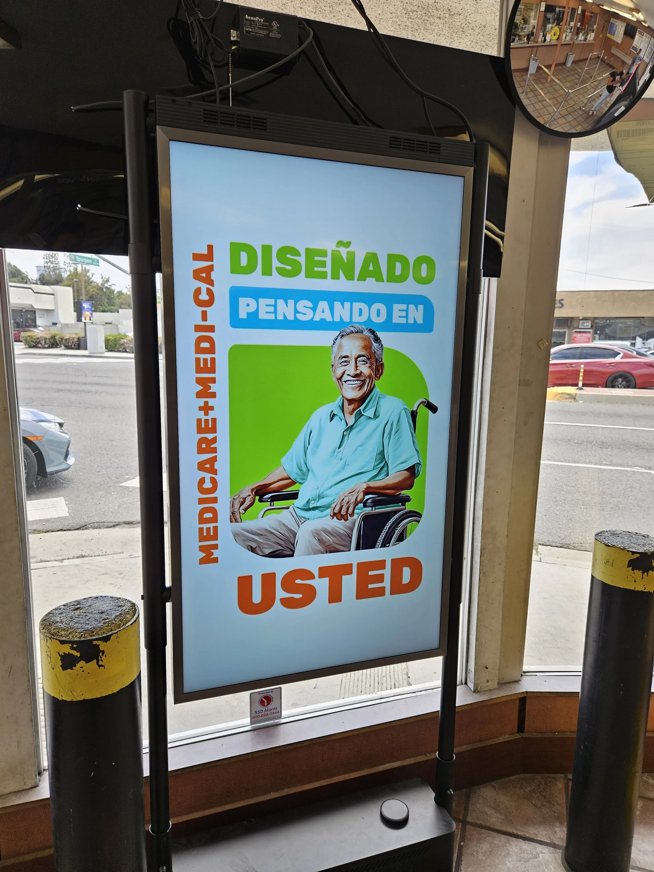 Hyper-local DOOH targeting map showing community-based advertising reach