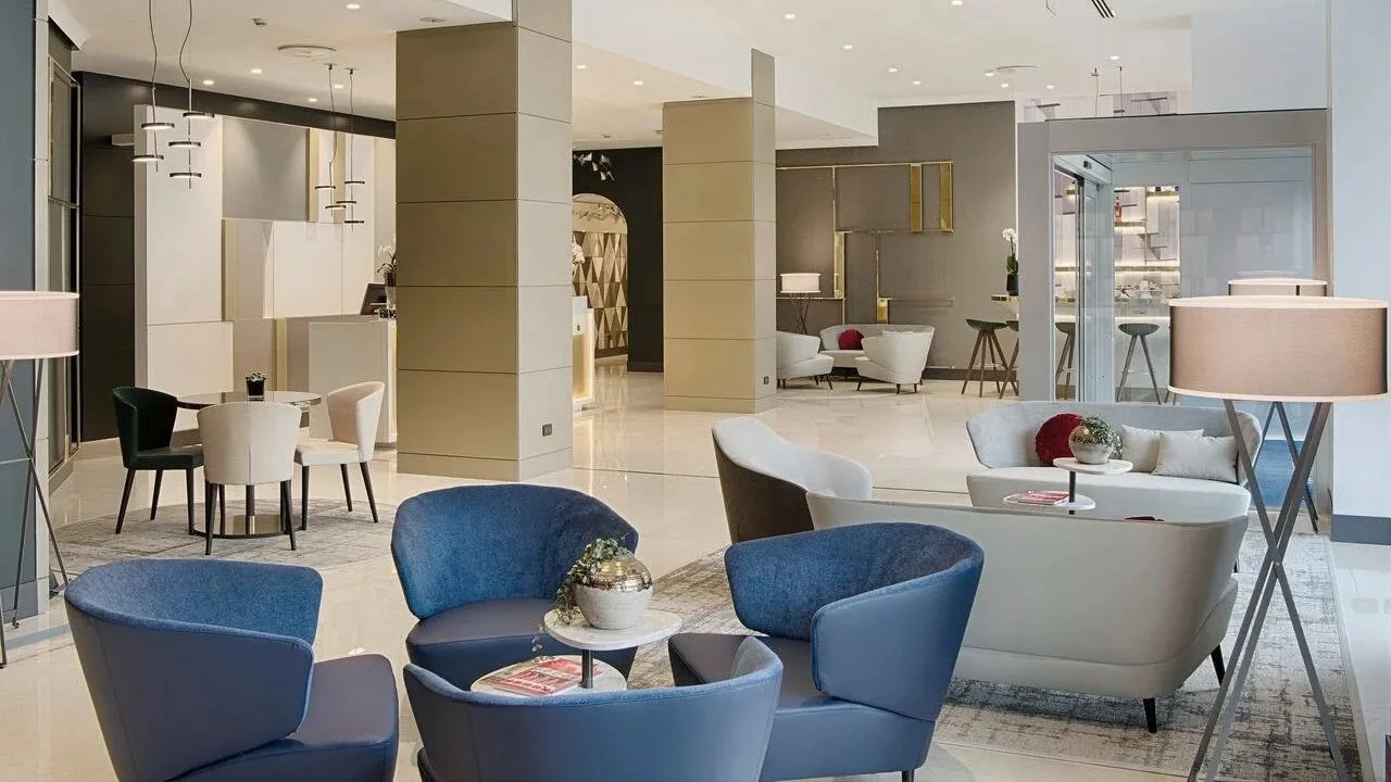 Custom and standard seating at NH Collection 