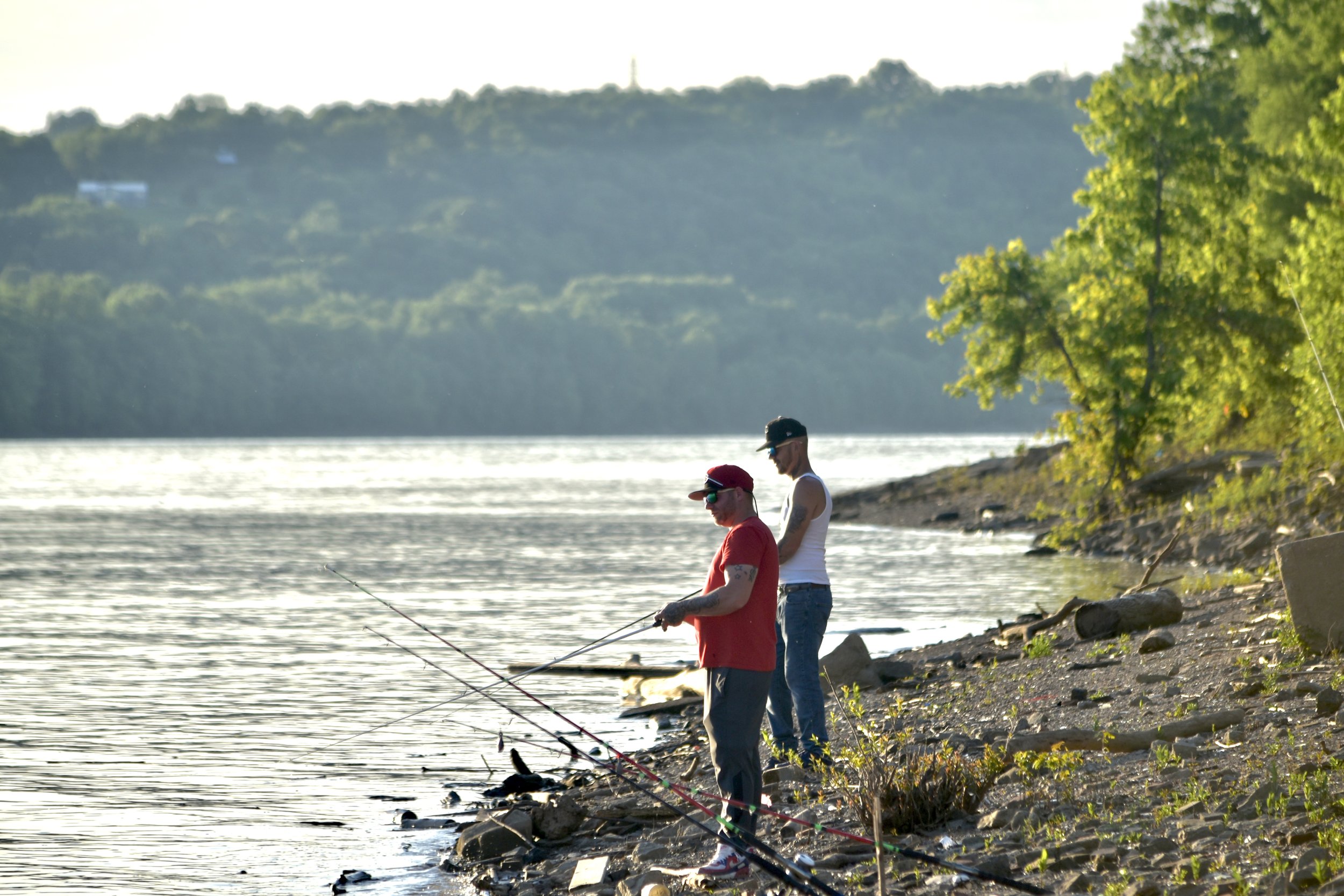 Fishing the Ohio River — Ohio River Way