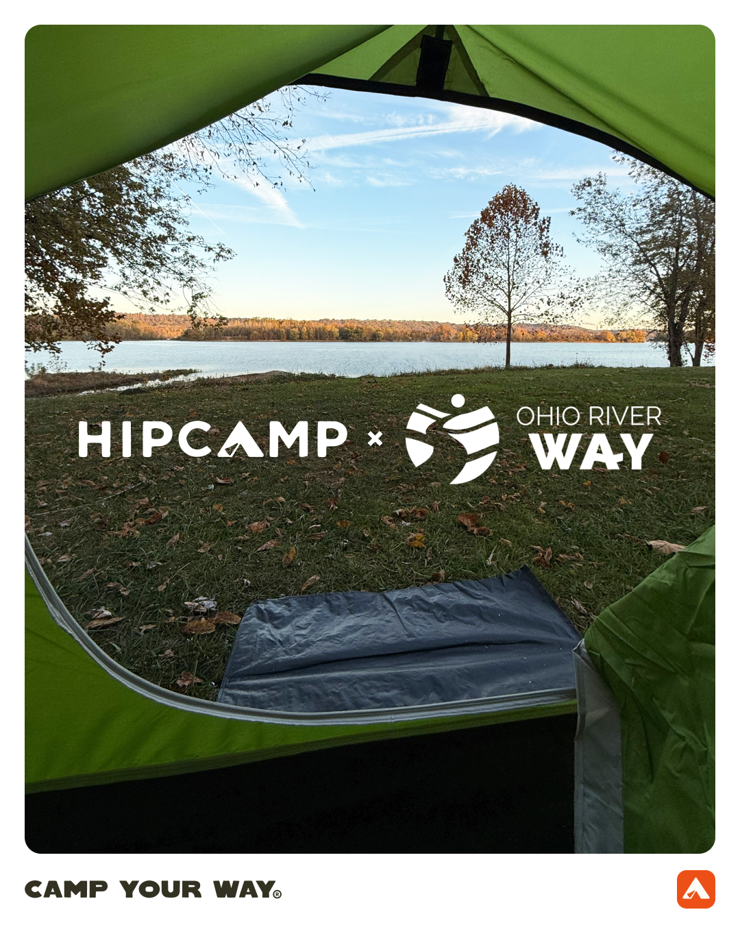 Hipcamp along the Ohio River Way