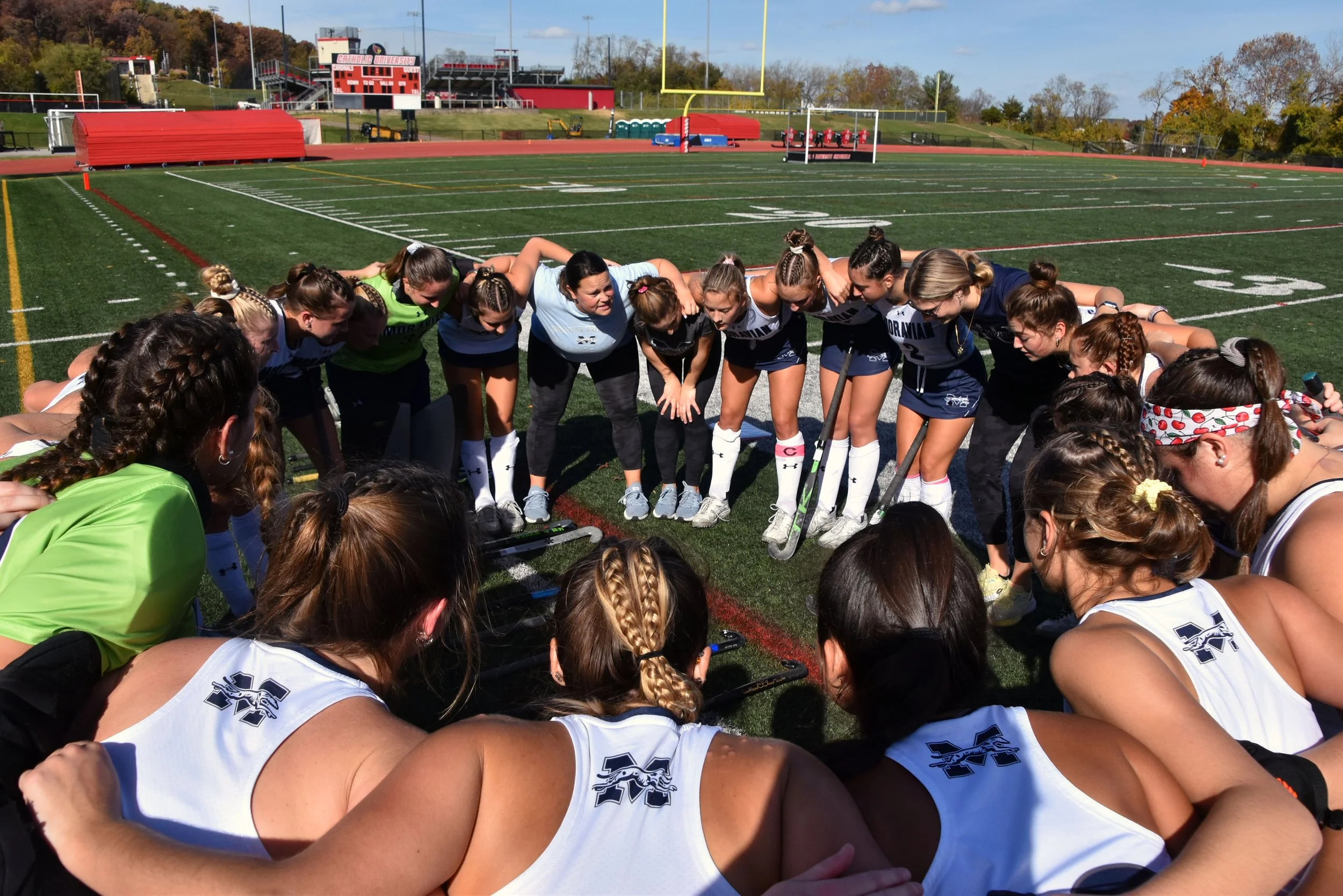 Moravian Field Hockey at Fall 2022 Landmark Championship Game