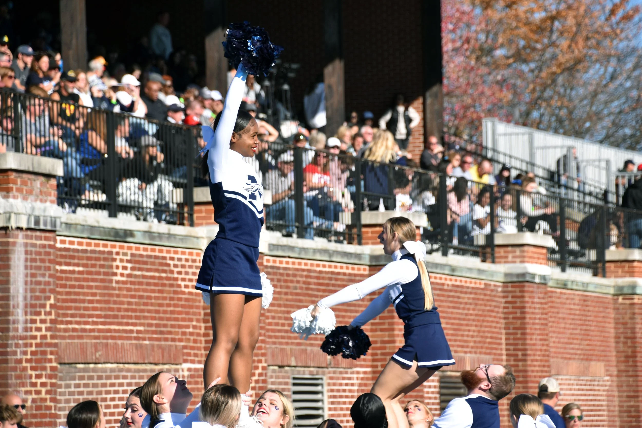 Moravian Club Cheerleading, Fall 2022