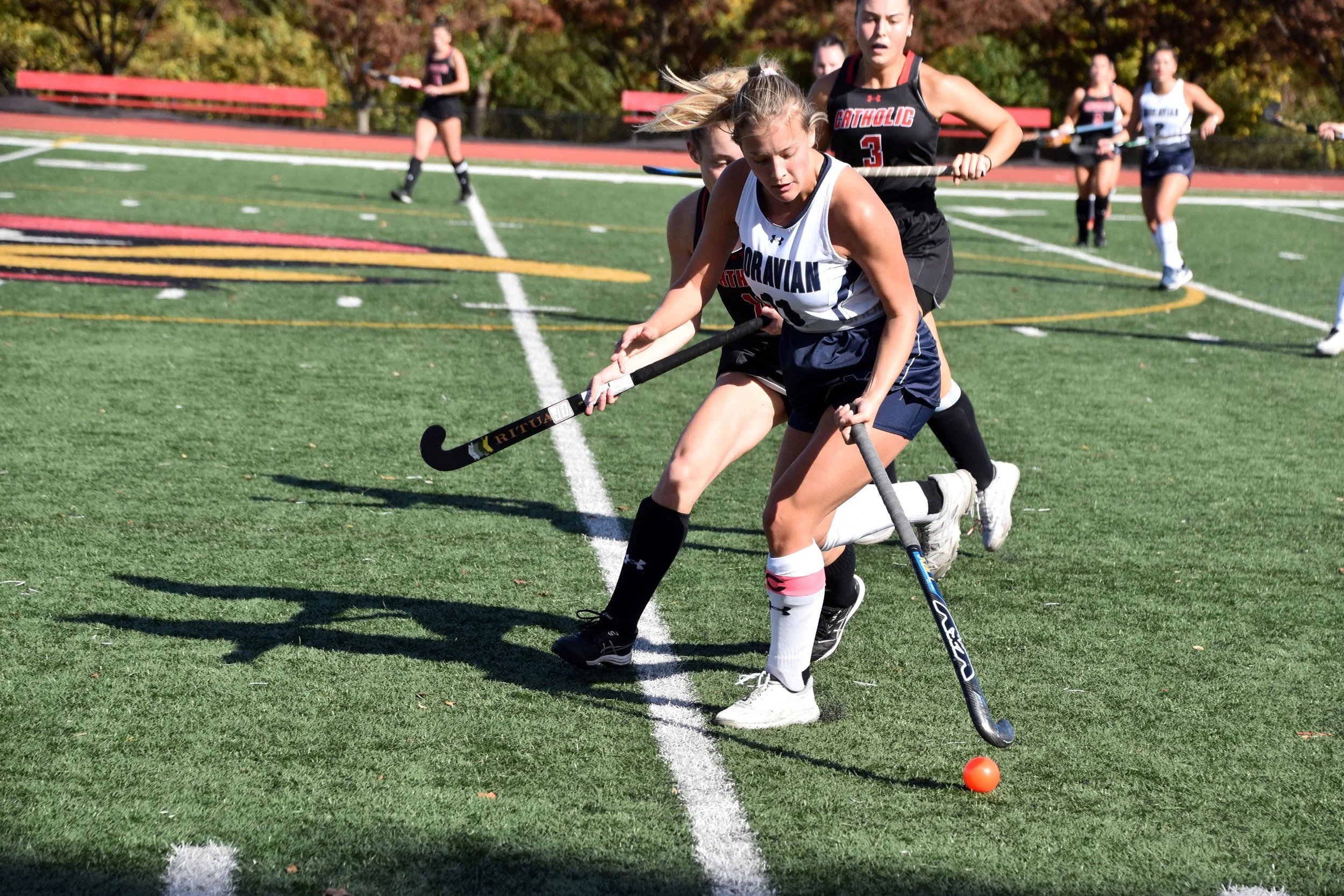 Moravian Field Hockey at Fall 2022 Landmark Championship Game
