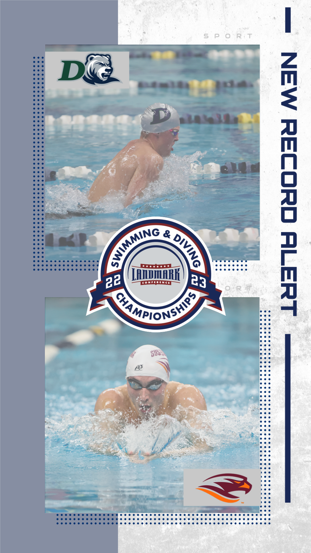 Winter 2023 Landmark Conference Swimming Championships