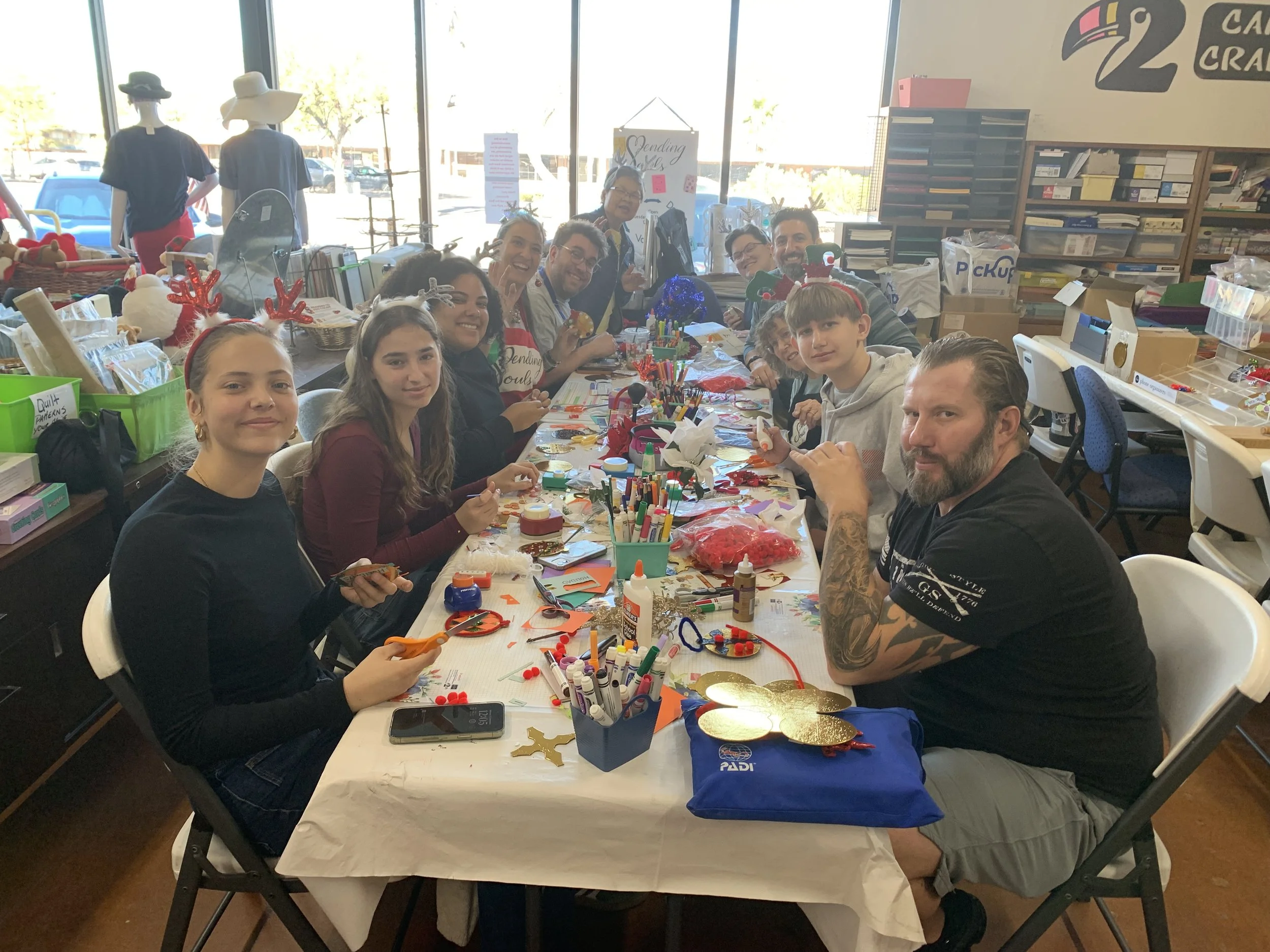 Card making and 3D printing class