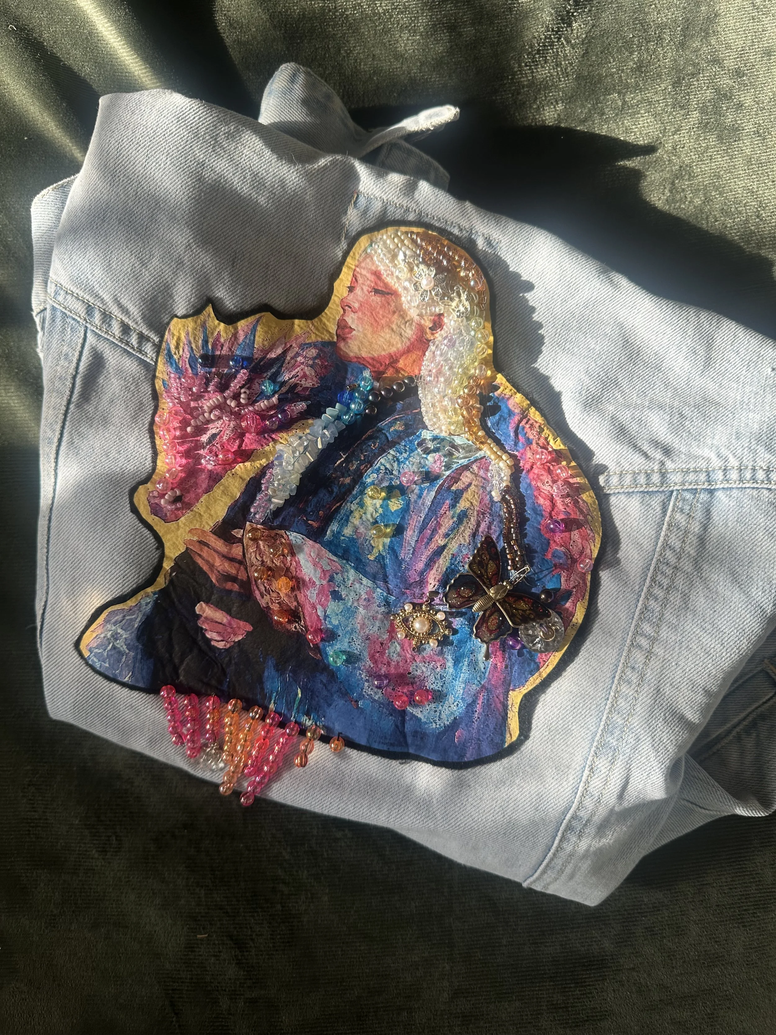 Embellished Jacket "Amethyst"