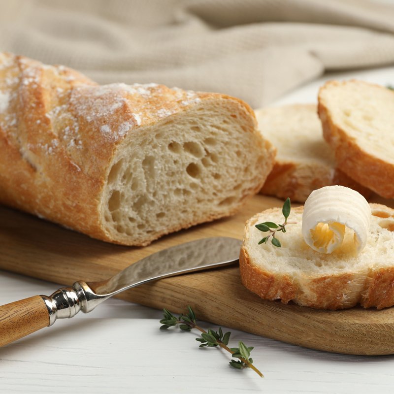 Sourdough Baguette with Paysan Breton Cultured Butter