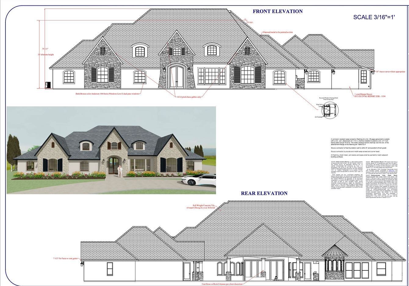 Excited to share the final result of this one 🏗️🔨. Beautiful Custom home in Elk Grove!