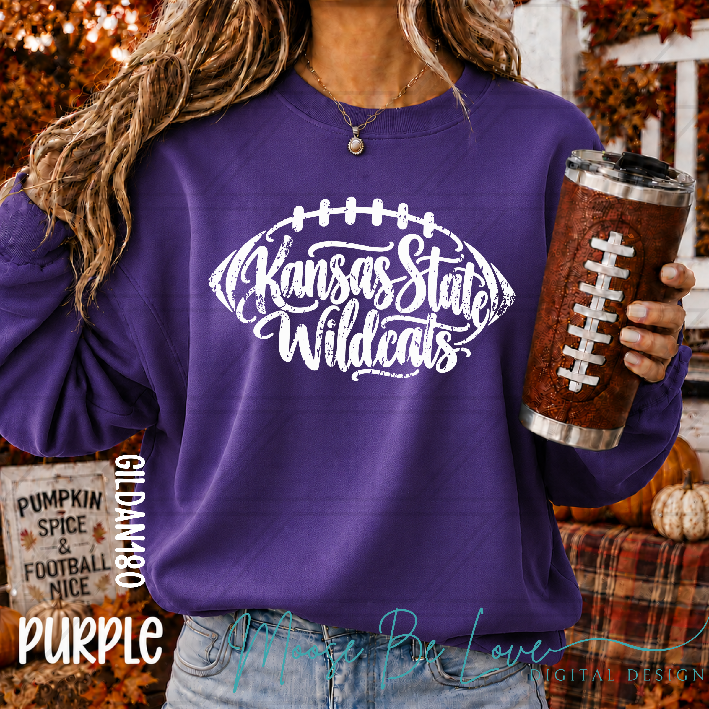 KANSAS STATE FOOTBALL TYPOGRAPHY BUNDLE