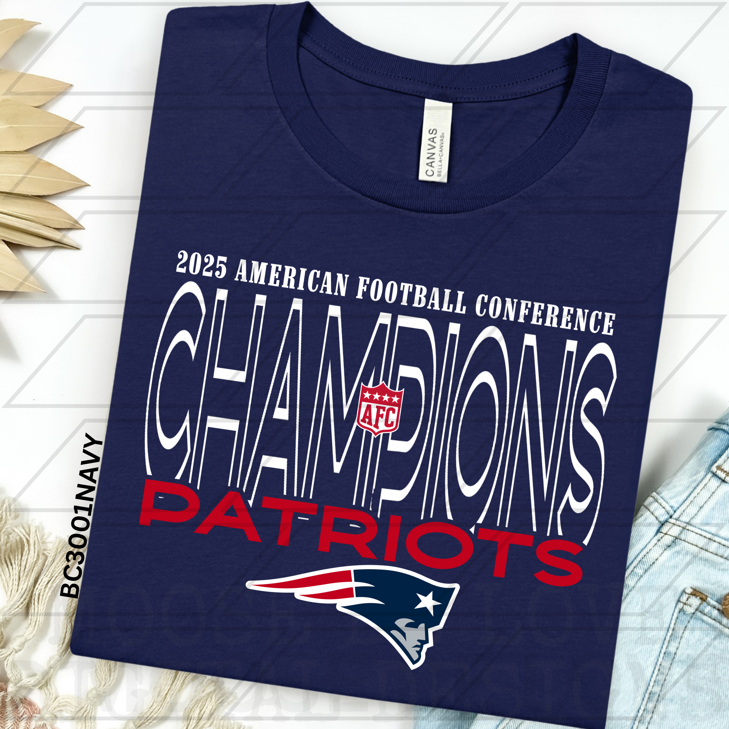 2025 AFC CHAMPIONS NEW ENGLAND PATRIOTS PNG