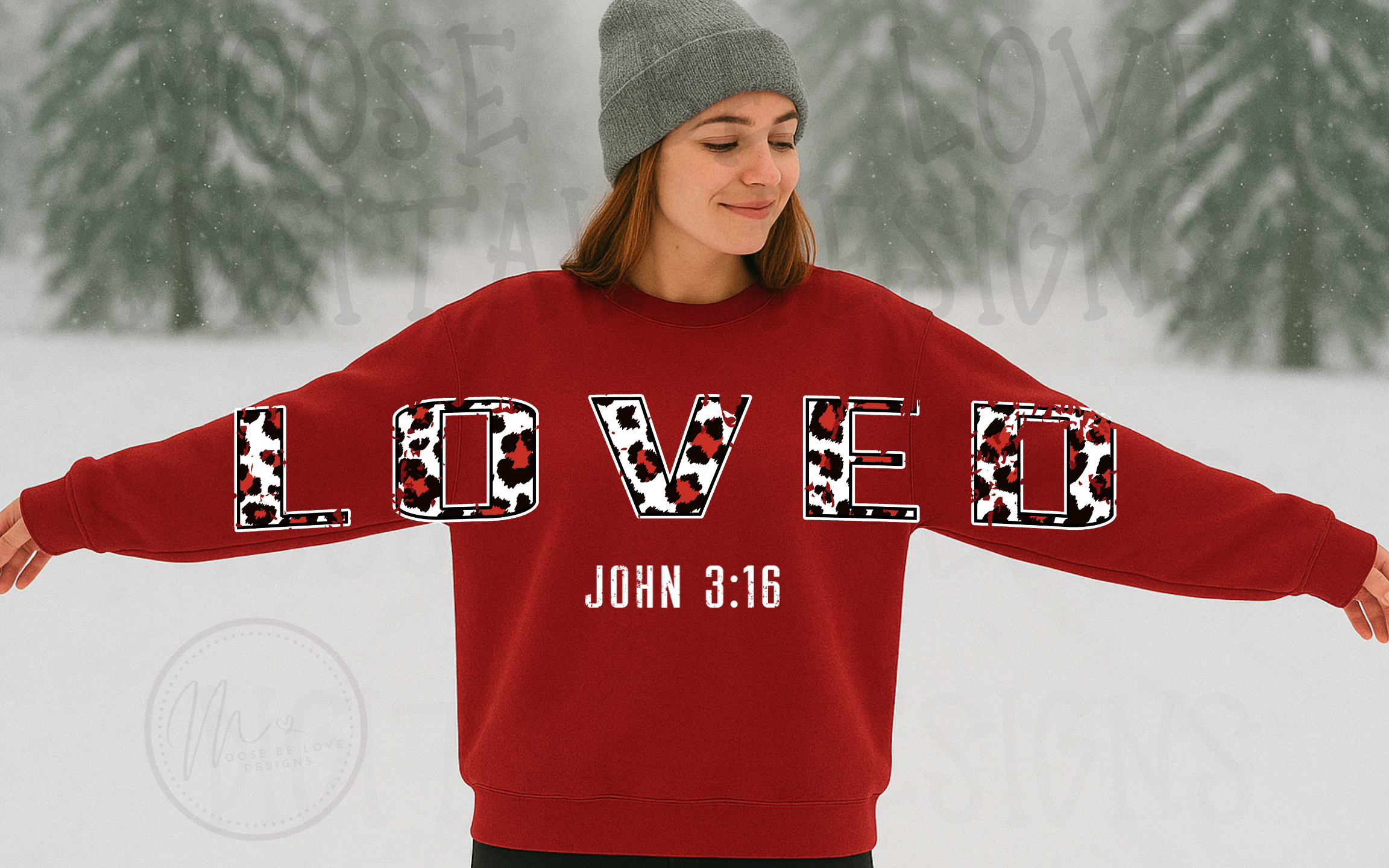 LEOPARD LOVED JOHN 3:16 EXTENDED ARM BUNDLE