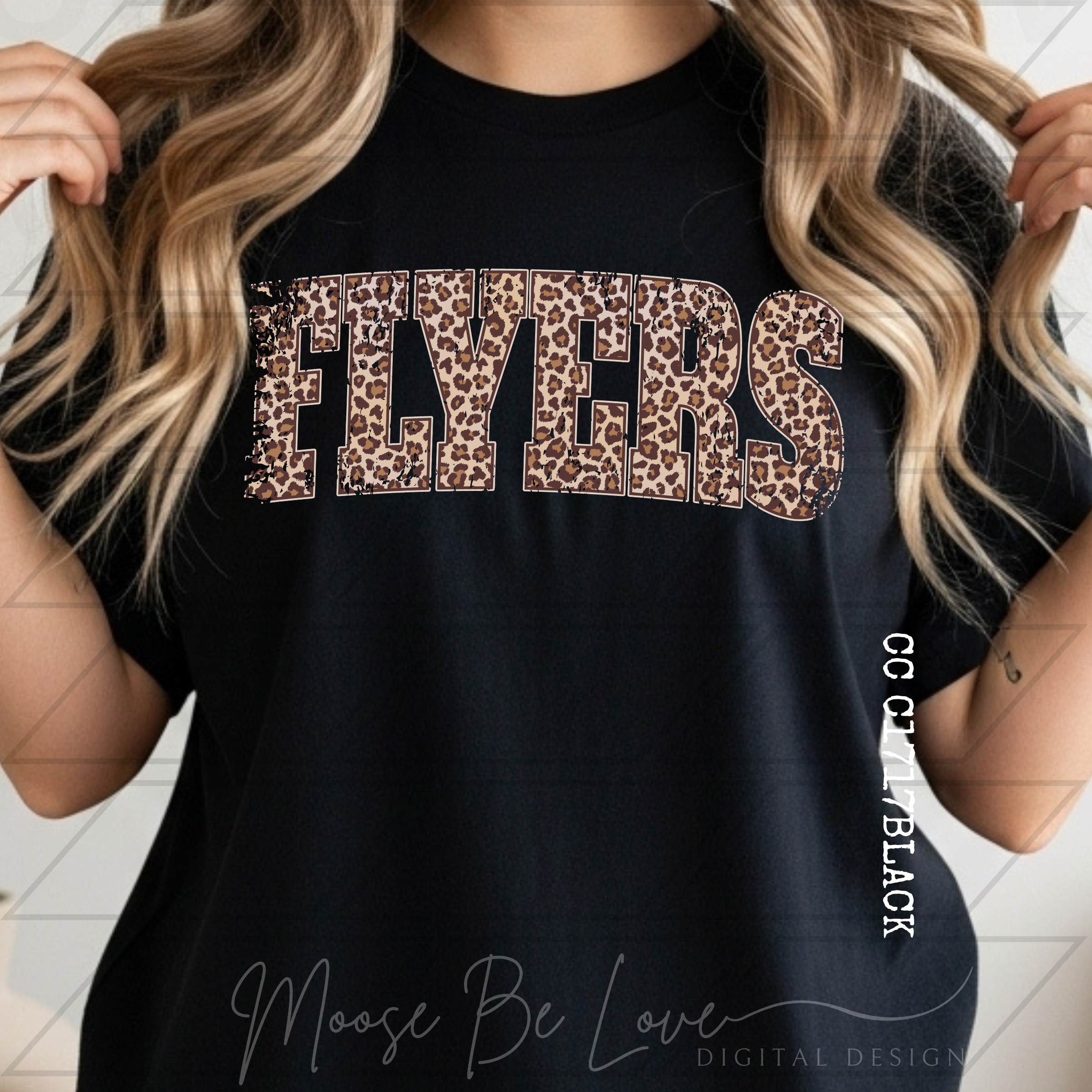 FLYERS VINTAGE LEOPARD ARCH PNG