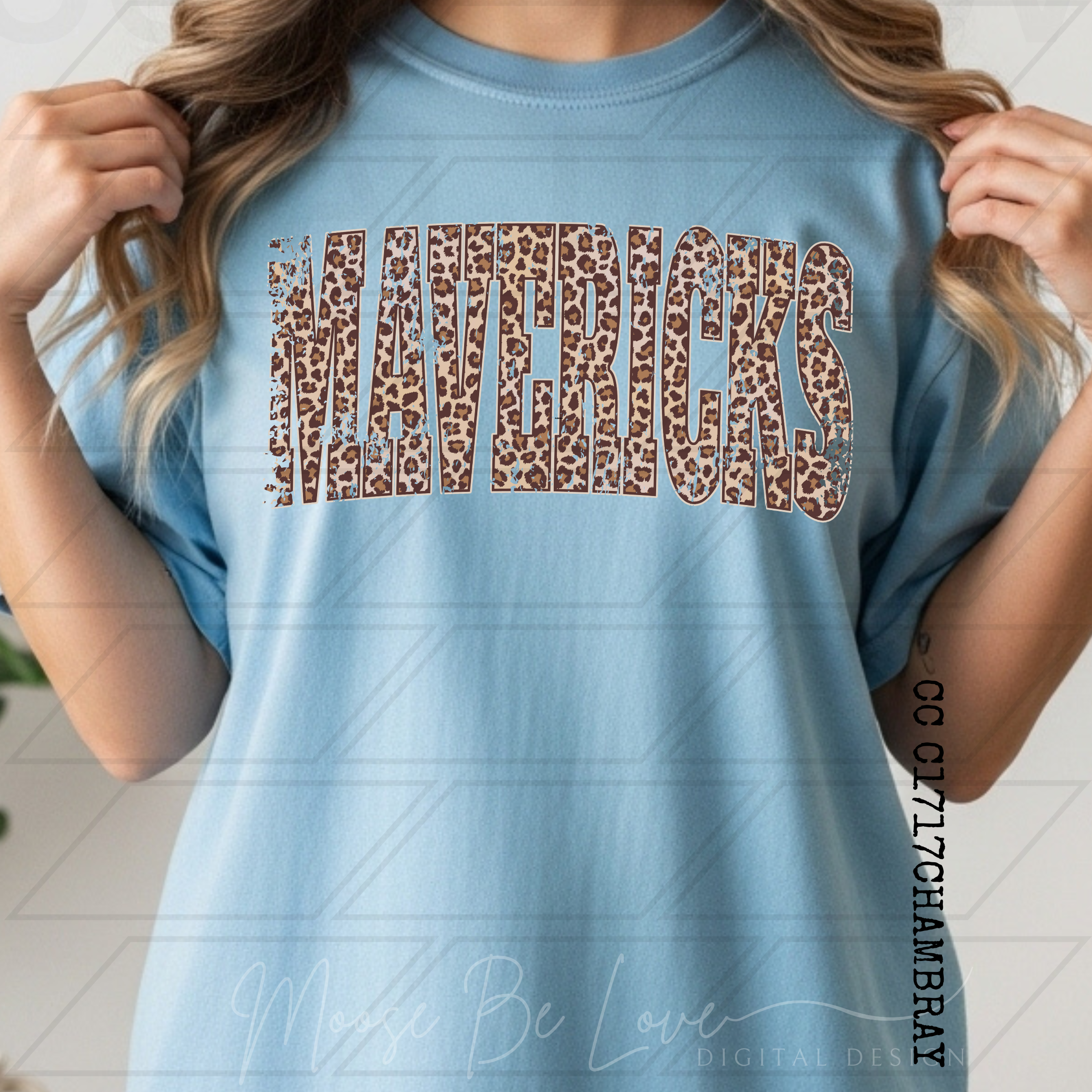 MAVERICKS VINTAGE LEOPARD ARCH PNG