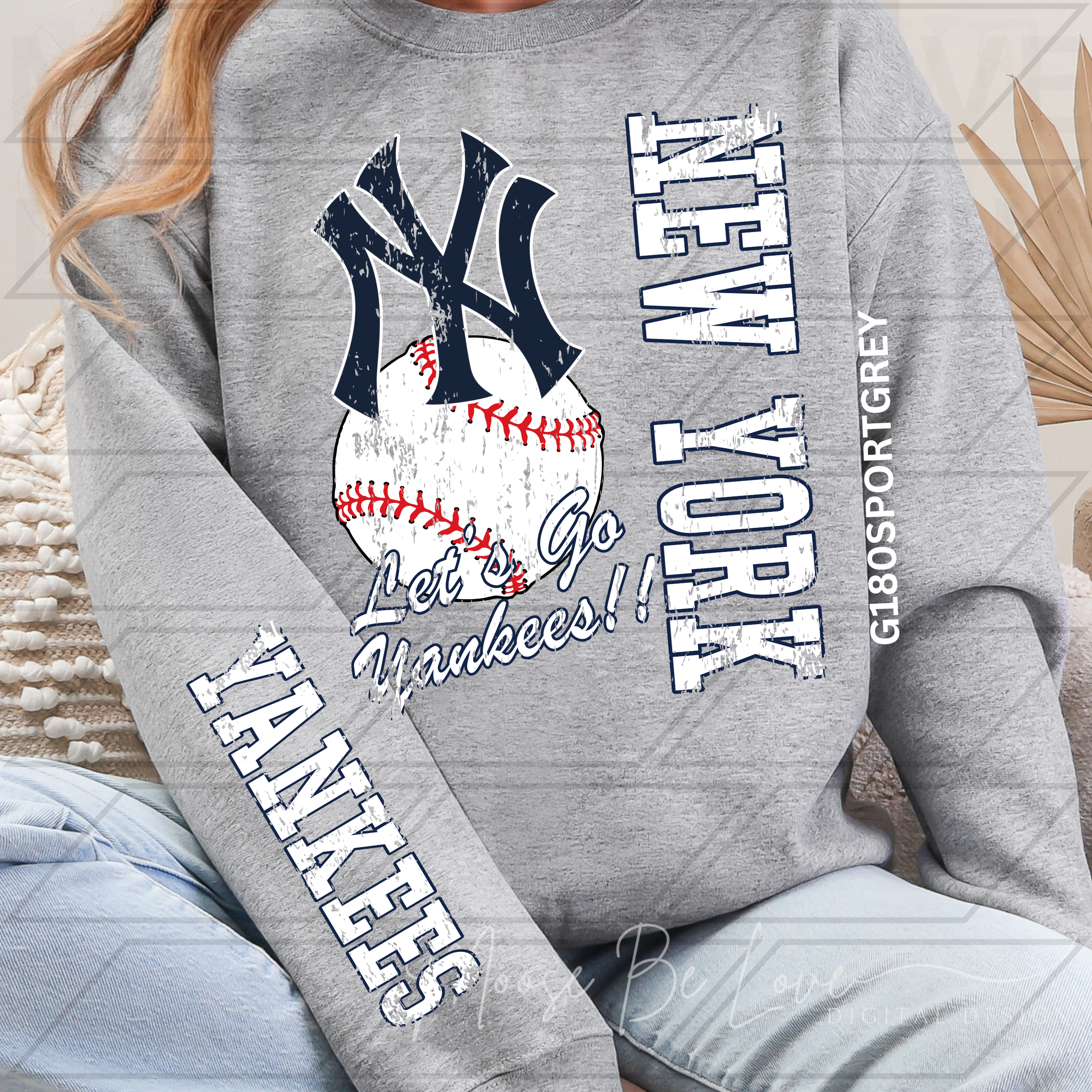 YANKEES BASEBALL RETRO MASCOT TYPO BUNDLE