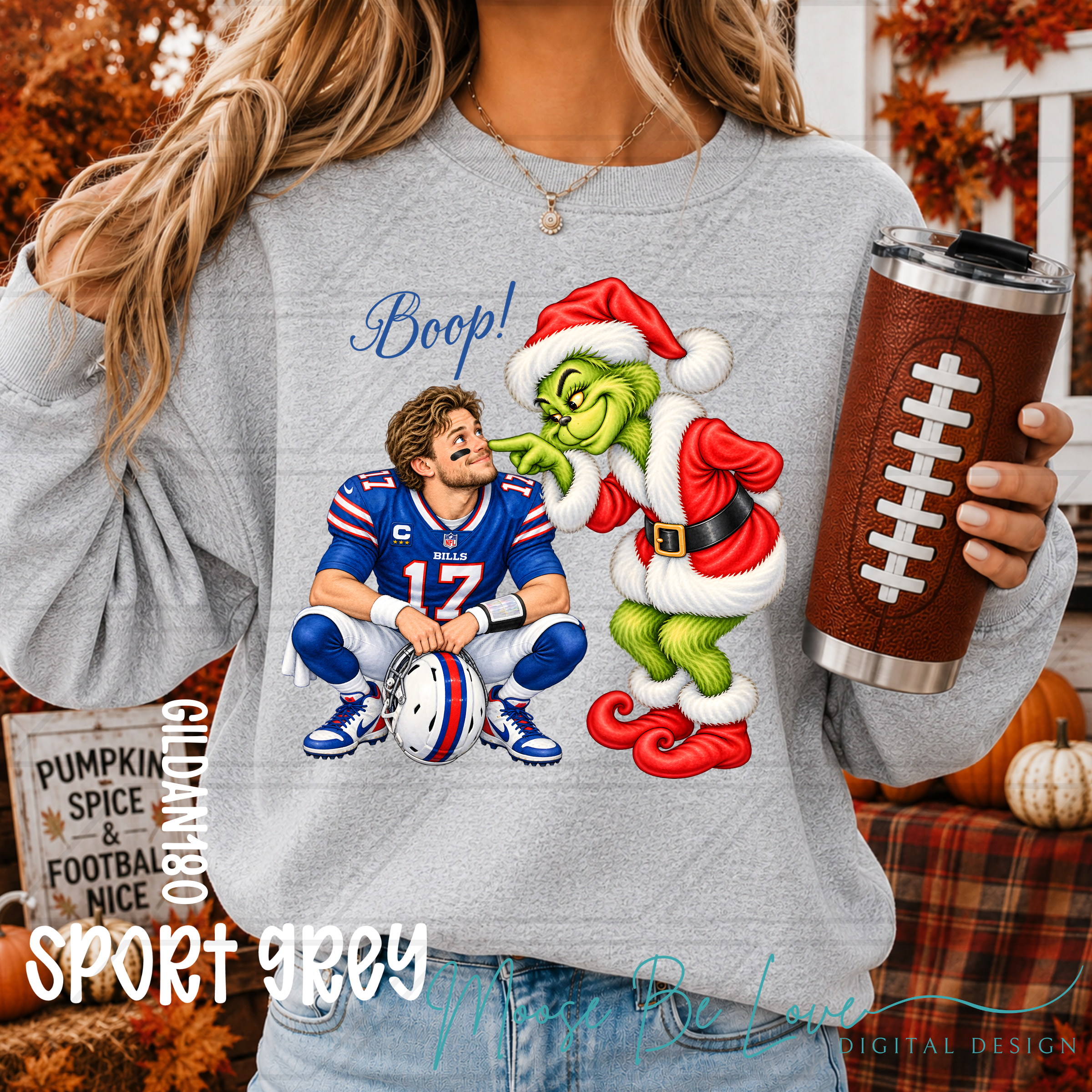 JOSH QB1 GR!NCH WATERCOLOR BOOP BUNDLE