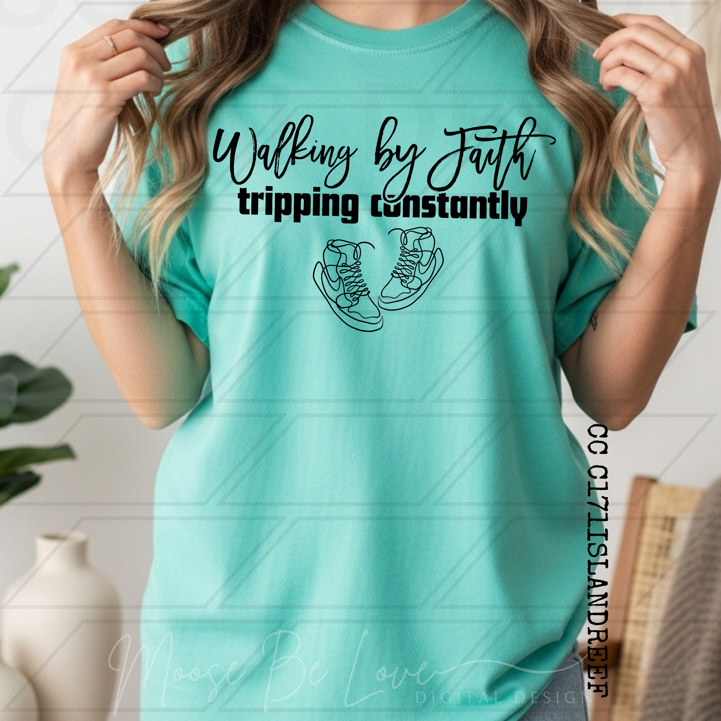 WALKING BY FAITH TRIPPING CONSTANTLY 4 COLOR BUNDLE