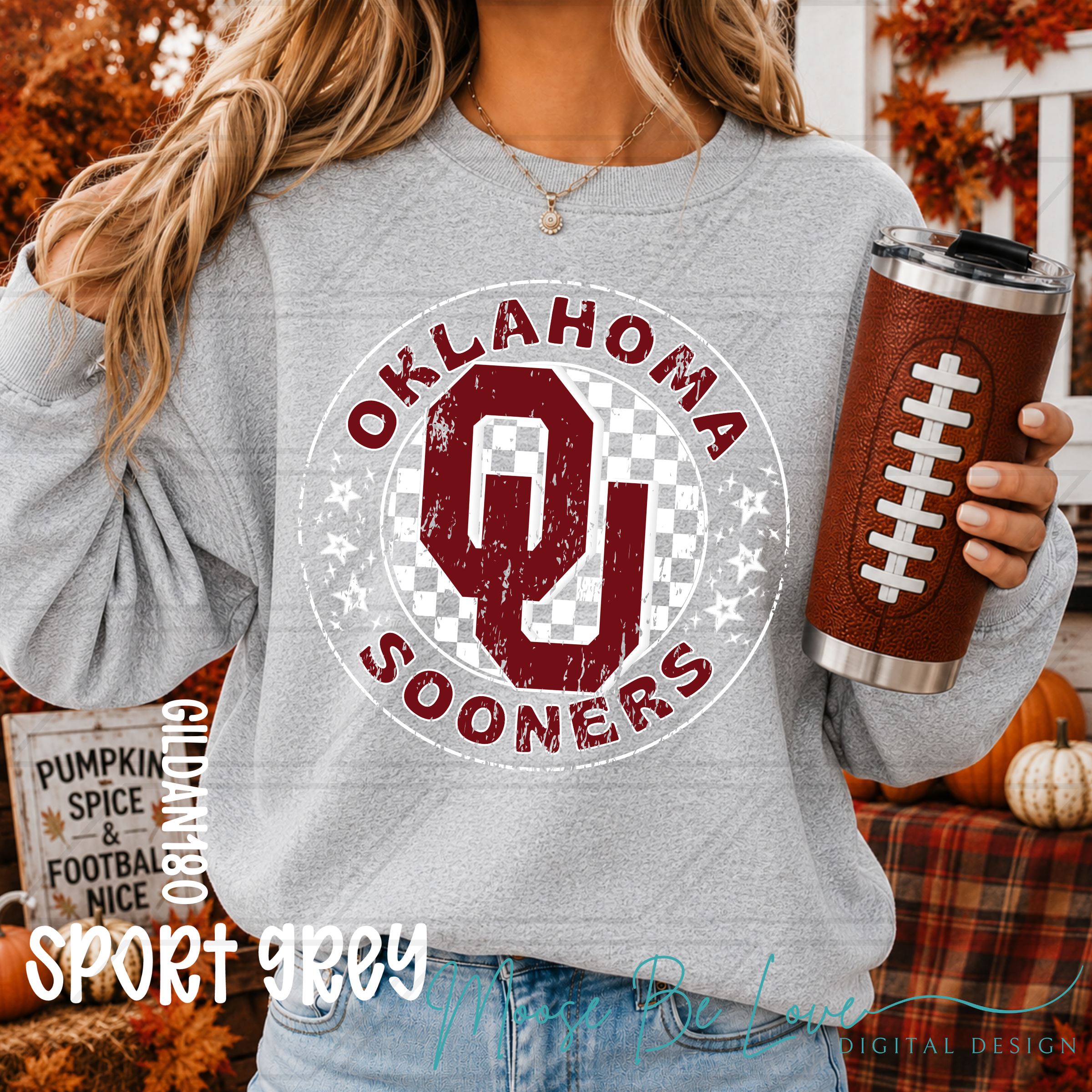 SOONERS GILKER CHECKERED CIRCLE BUNDLE