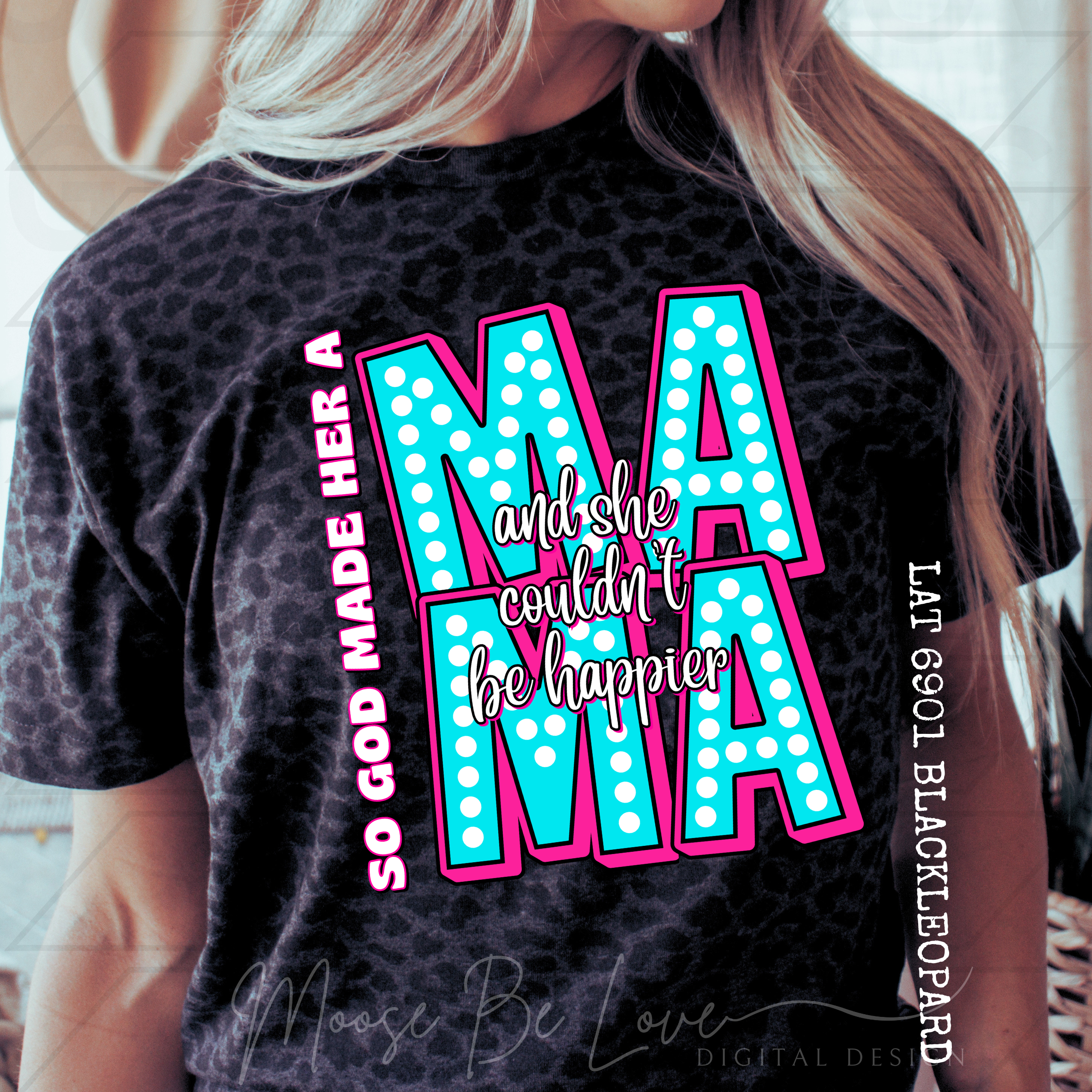 SO GOD MADE HER A MAMA POLKA DOT STACK PNG