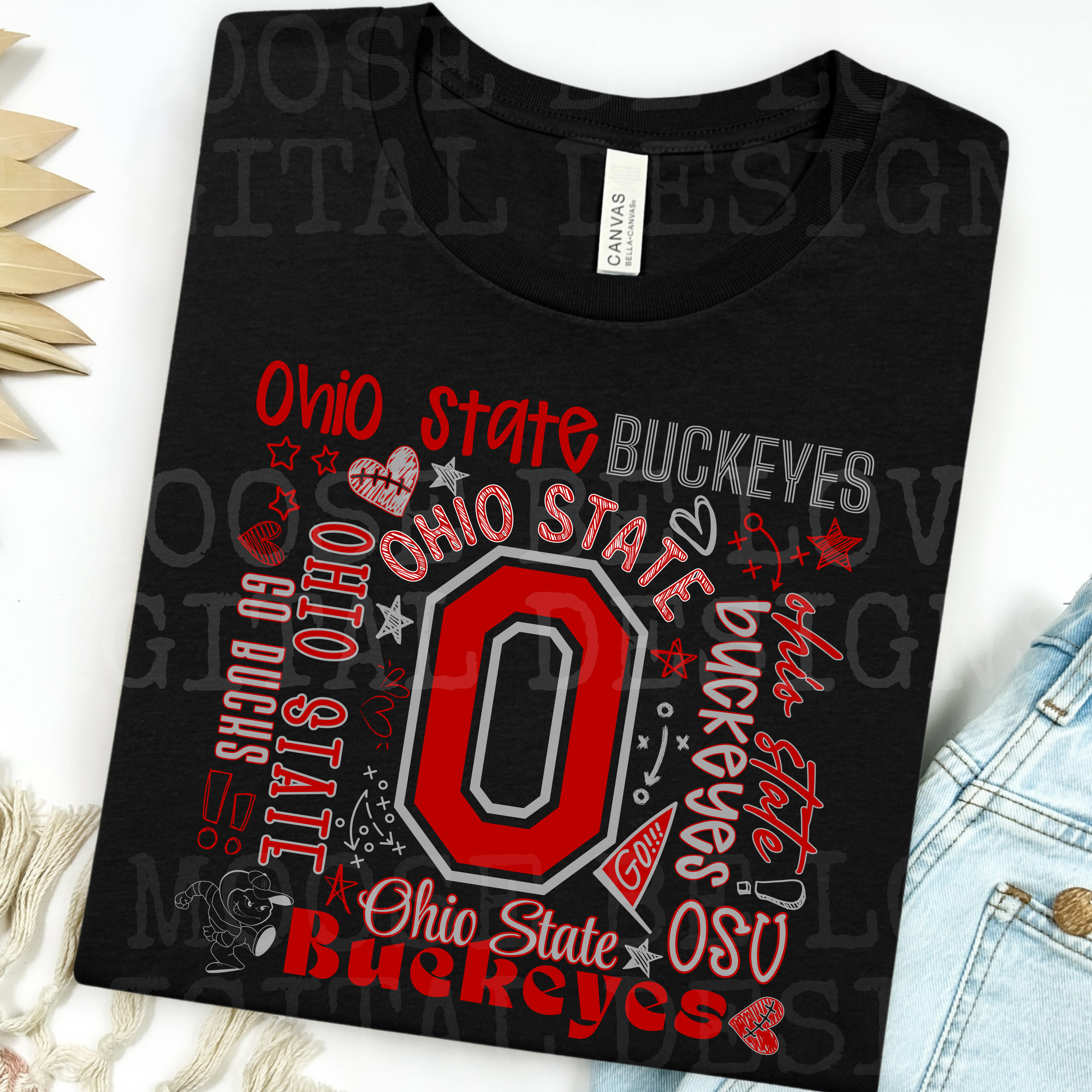 OHIO STATE TYPOGRAPHY PNG