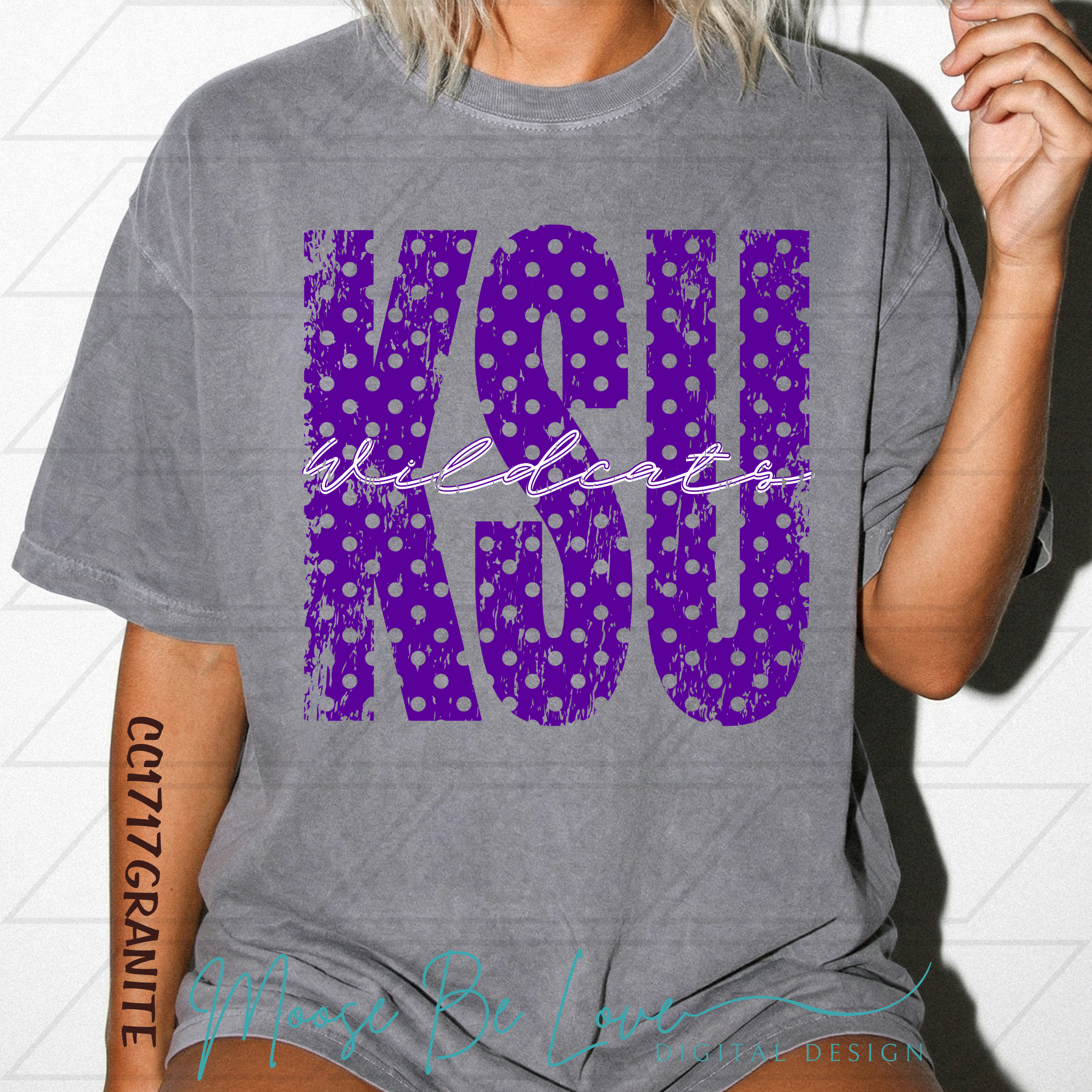 KANSAS STATE TALL POLKA DOT MASCOT BUNDLE