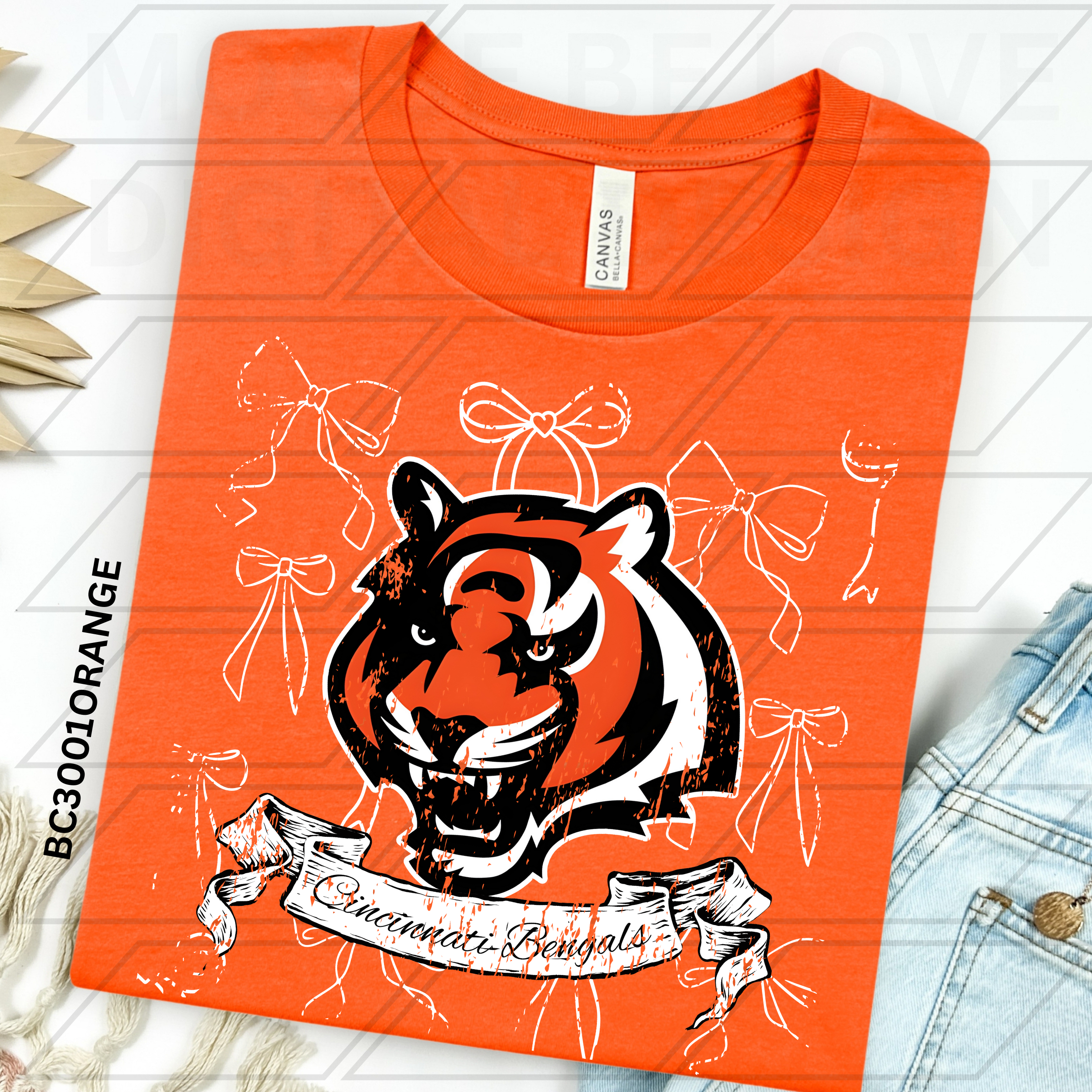BENGALS BOW GRUNGE BUNDLE