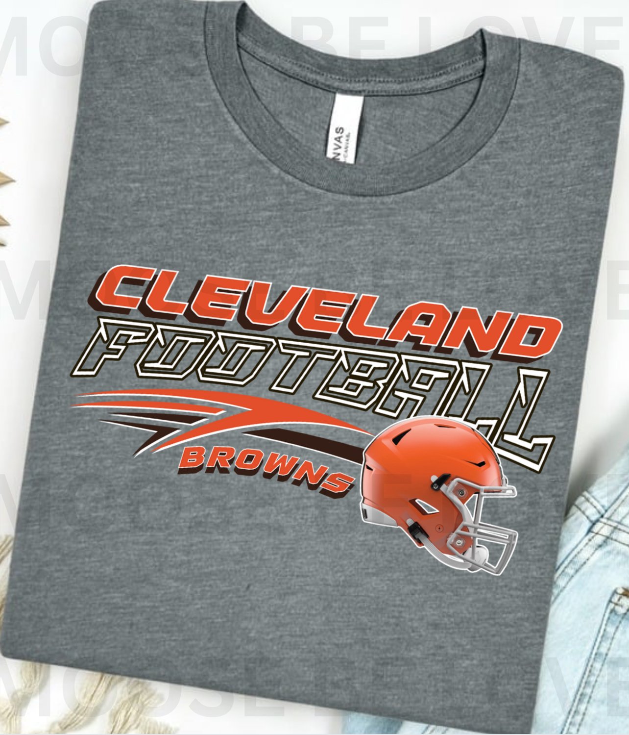 BROWNS FOOTBALL TRIBAL PNG