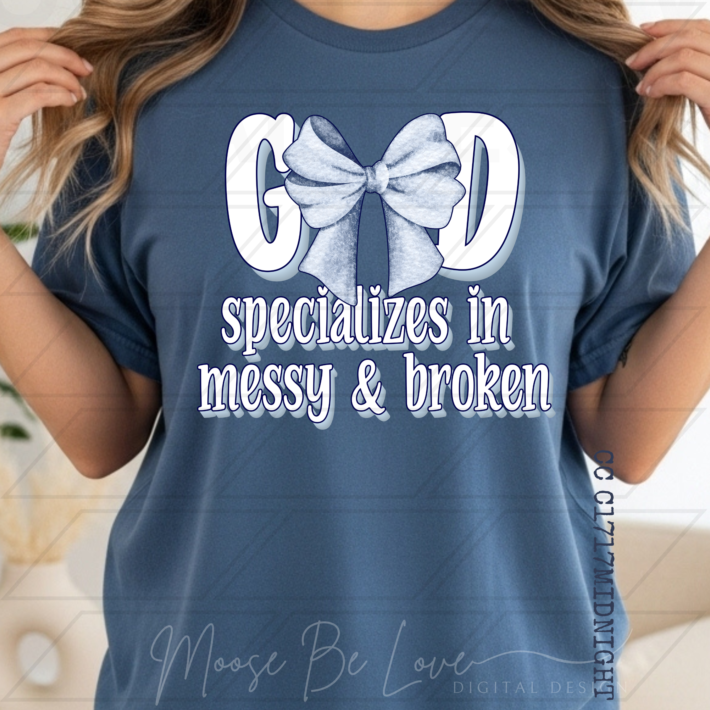 GOD SPECIALIZES IN MESSY AND BROKEN BOW PNG