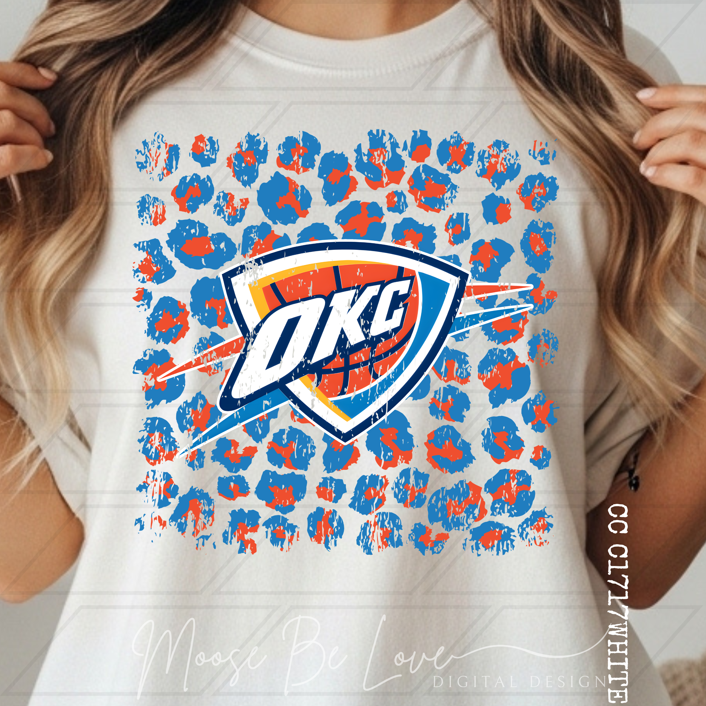 OKC THUNDER LEOPARD GRUNGE BUNDLE