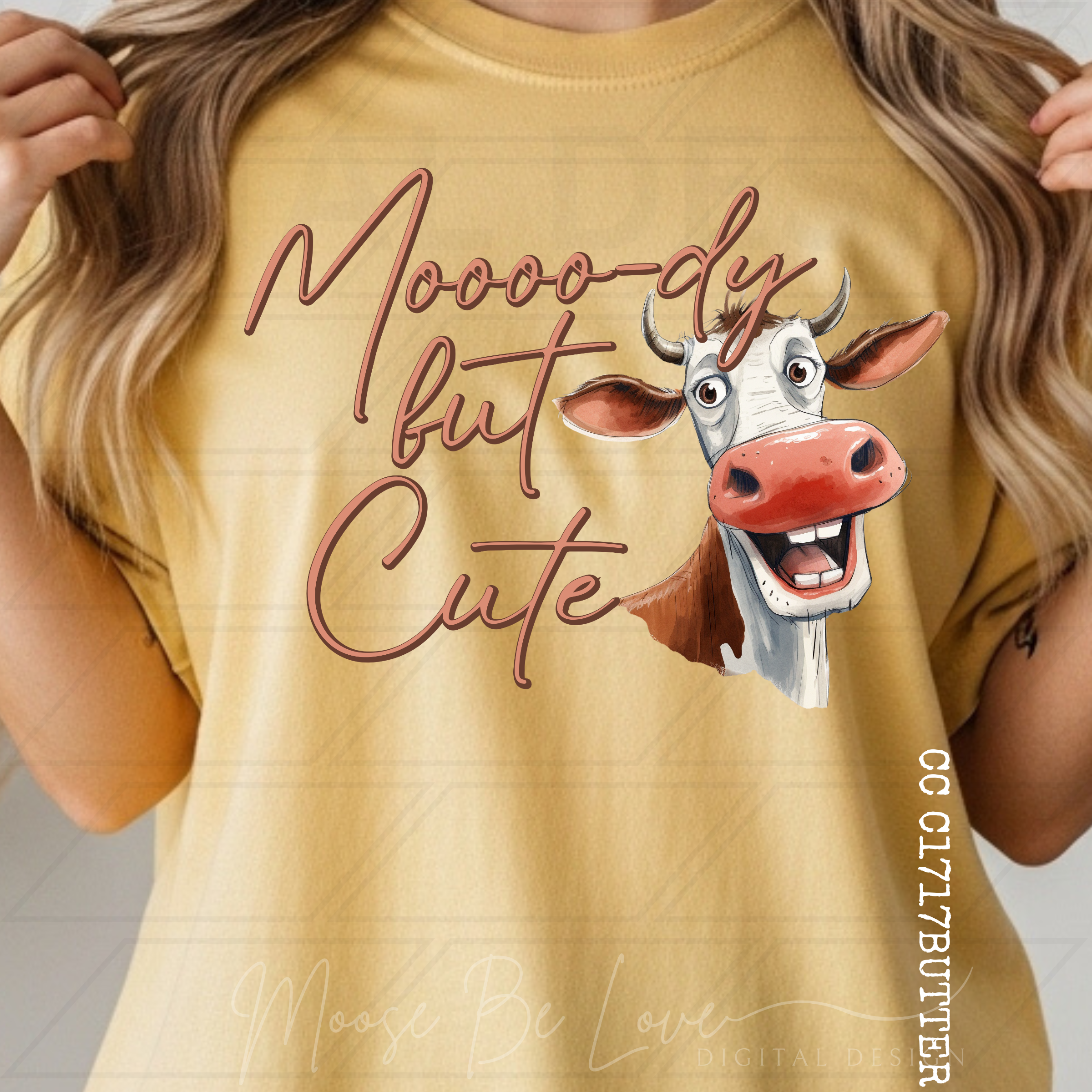 MOOO-DY BUT CUTE ADULT COW PNG
