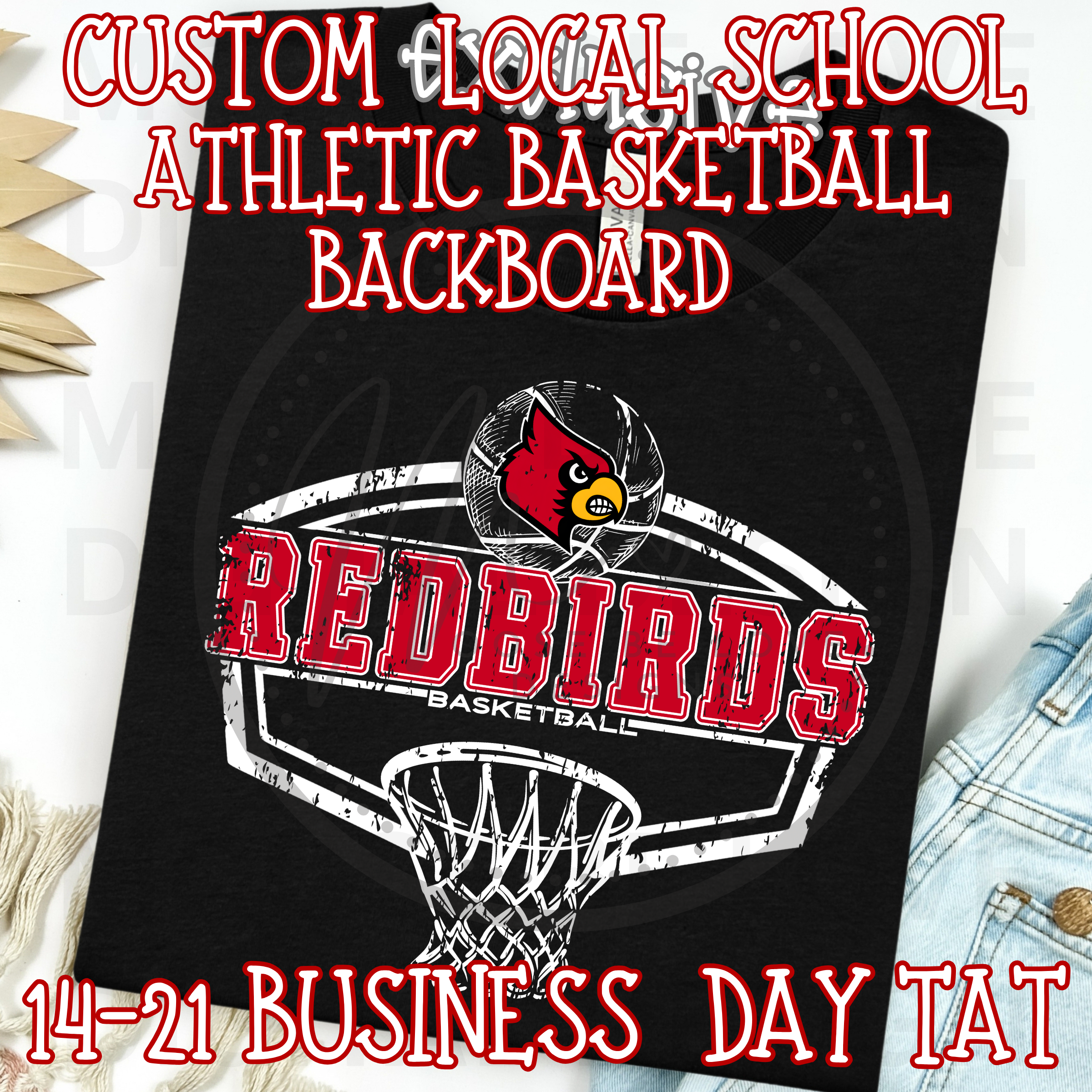 REQUESTS FOR CUSTOM LOCAL SCHOOL ATHLETIC BASKETBALL BACKBOARD**14-21 BUSINESS DAY TAT**
