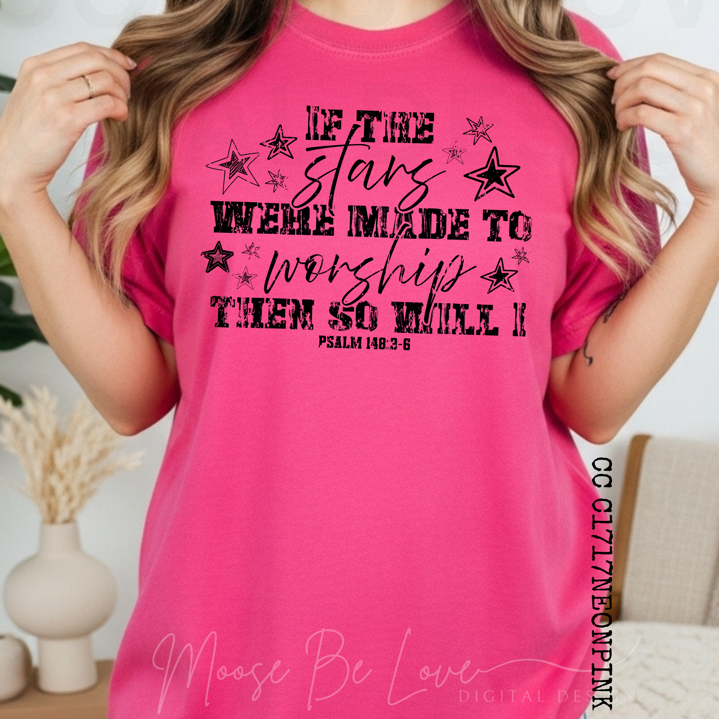 IF THE STARS WERE MADE TO WORSHIP DOODLE GRUNGE BUNDLE *INCLUDES 2 COLOR OPTIONS*