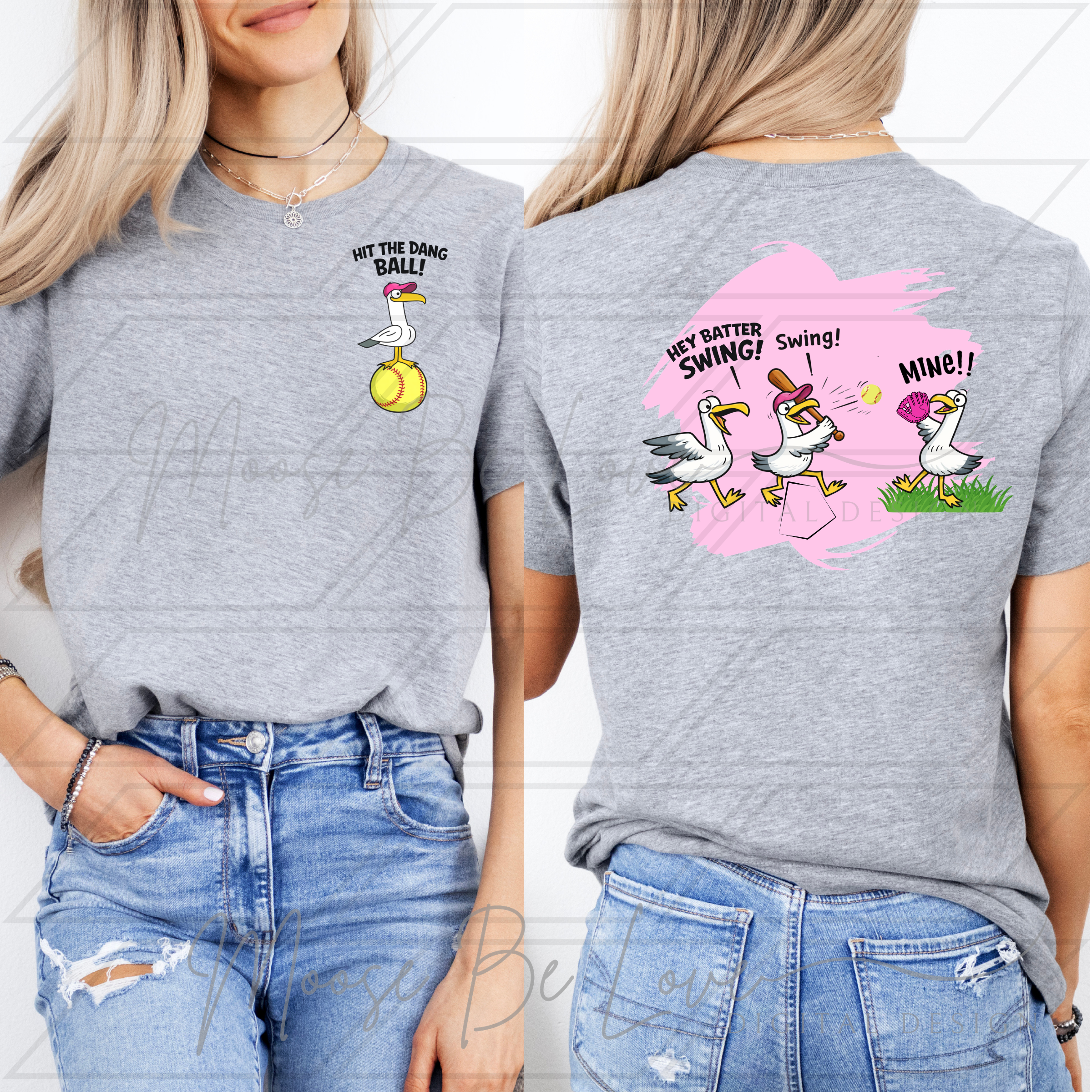 SOFTBALL PELICANS HIT THE DANG BALL BUNDLE