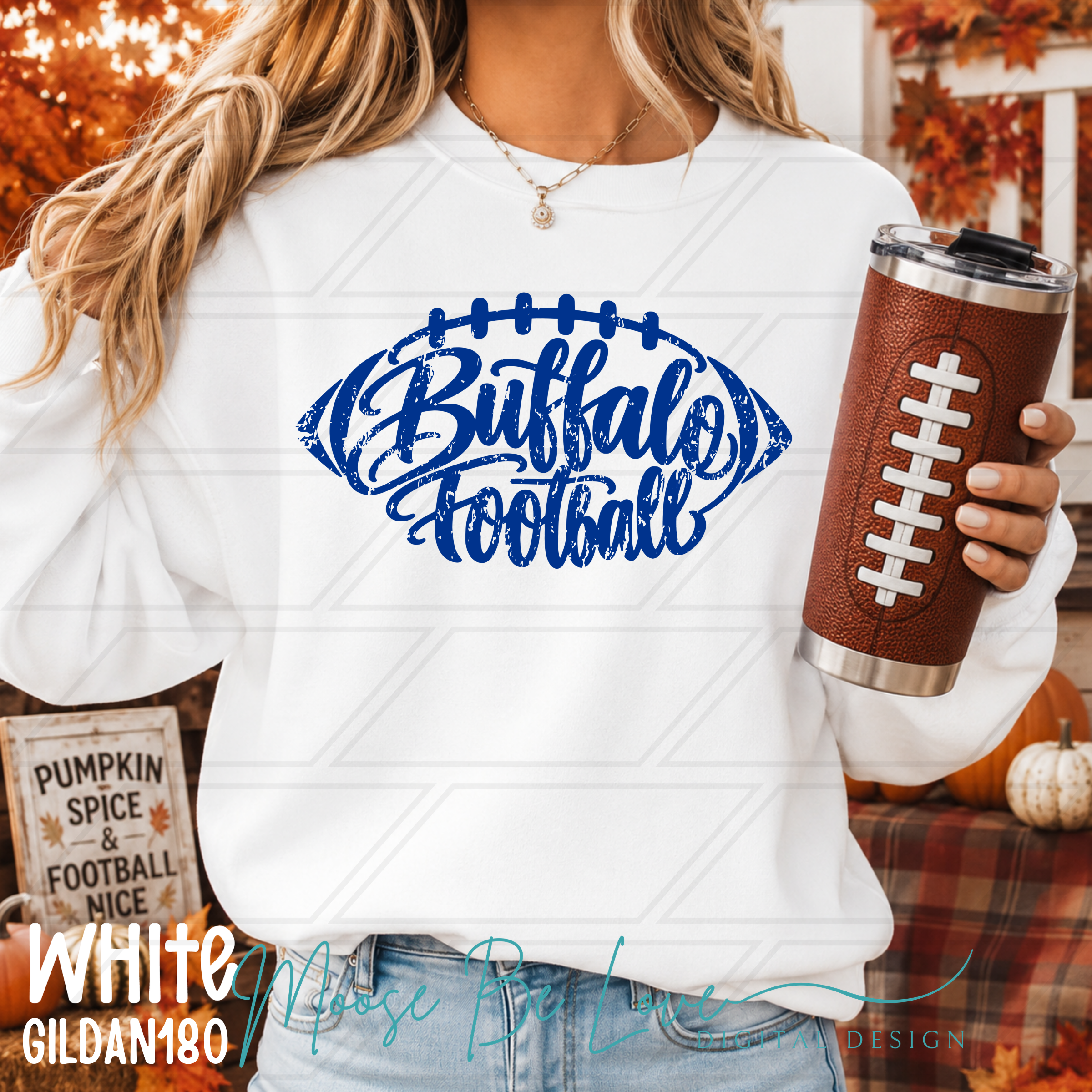 BUFFALO FOOTBALL TYPOGRAPHY NO TM BUNDLE