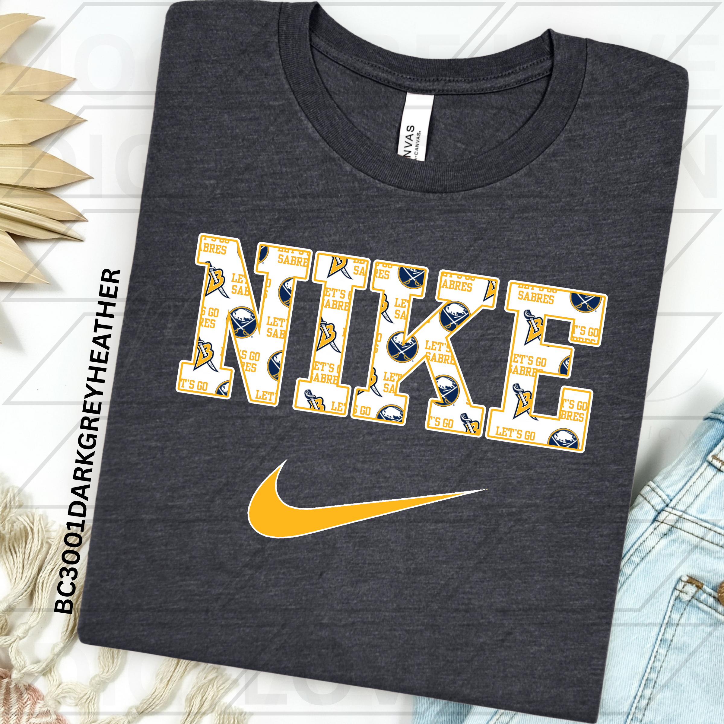 SABRES HOCKEY SWOOSH PNG