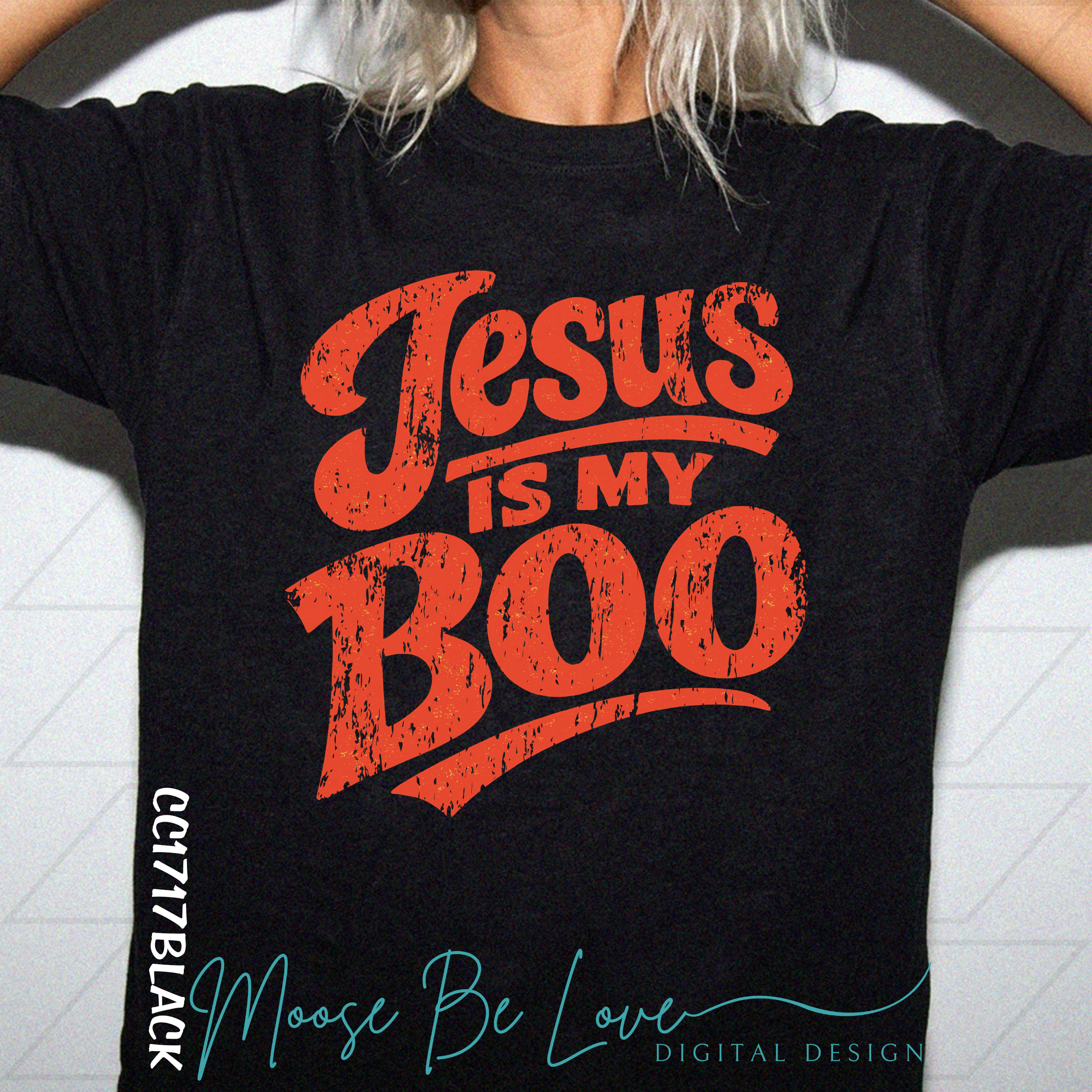 JESUS IS MY BOO HAND DRAWN WORD ART BUNDLE