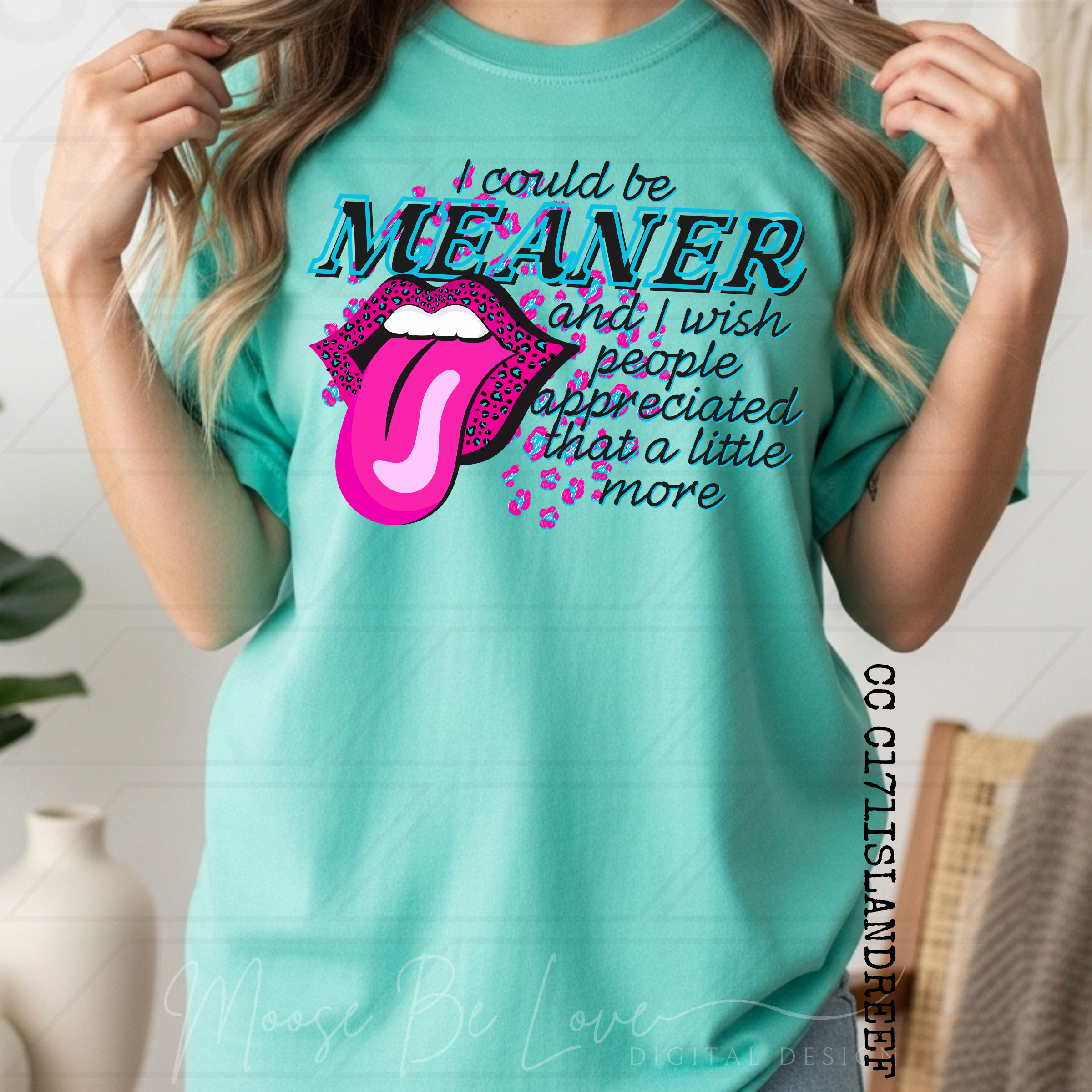 I COULD BE MEANER LEOPARD TONGUE BUNDLE