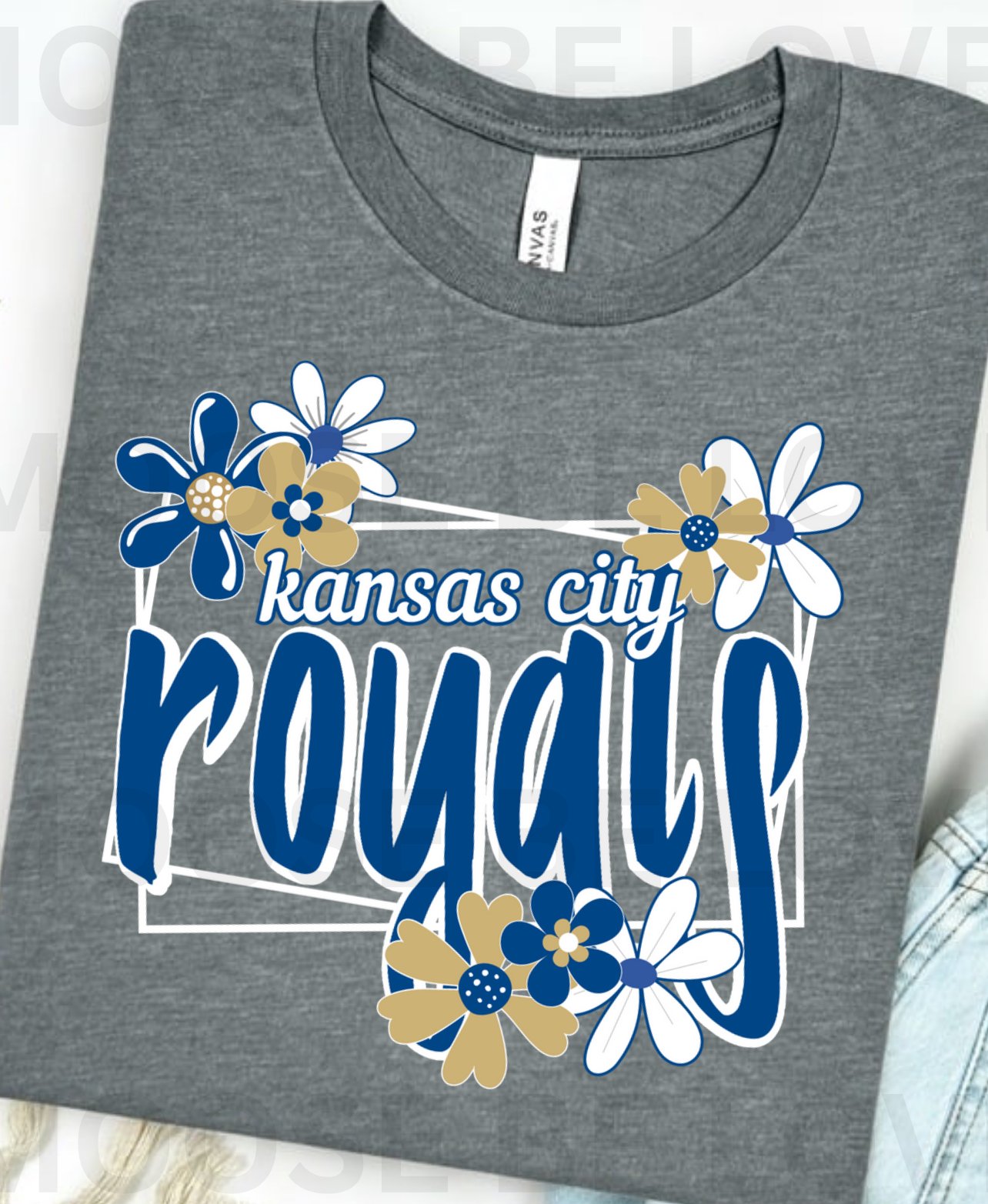 ROYALS FLORAL FRAME PNG
