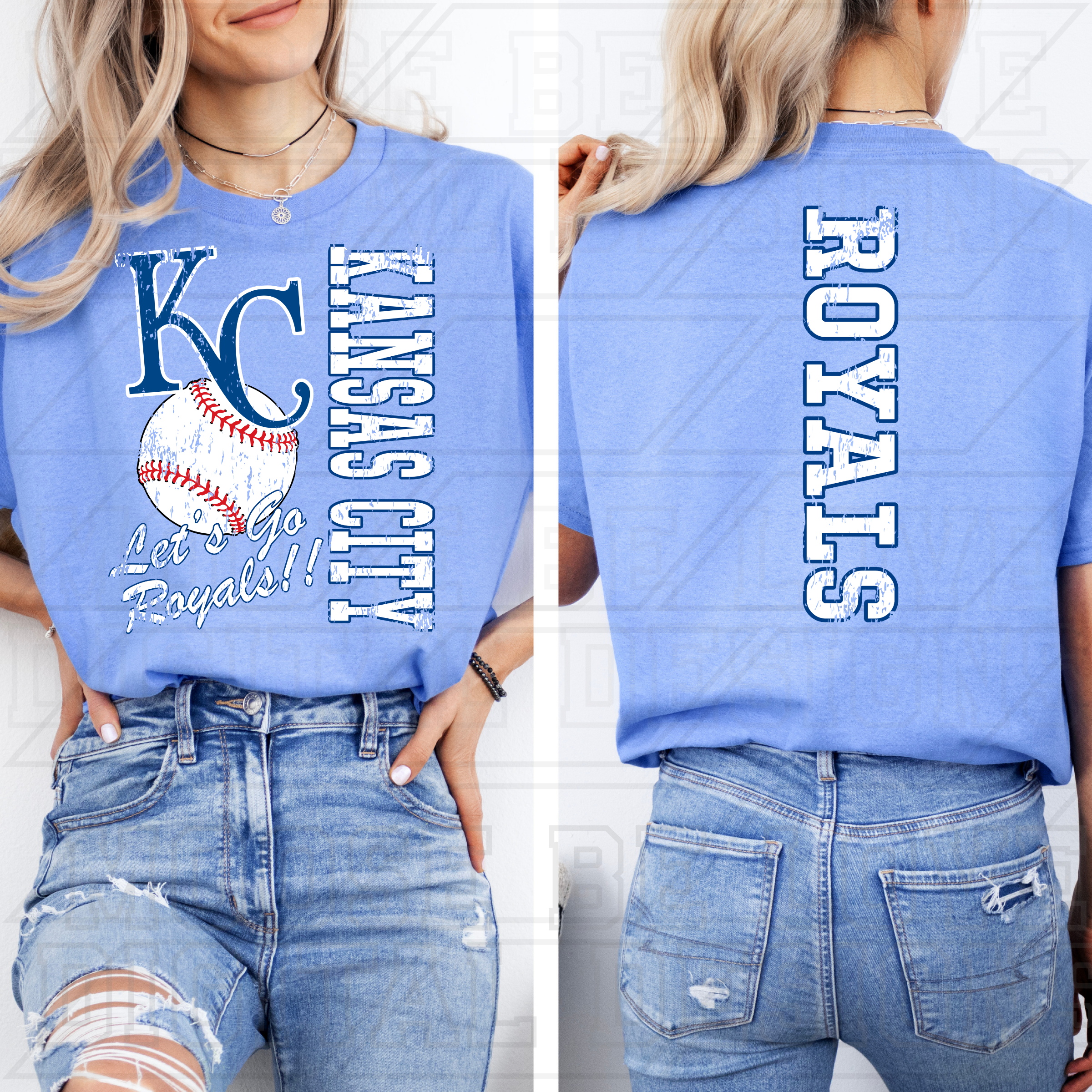 KANSAS CITY BASEBALL RETRO MASCOT TYPO BUNDLE