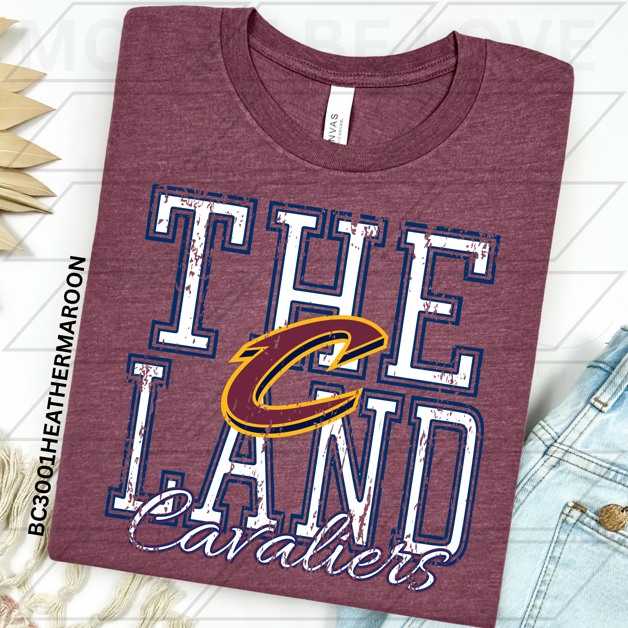CAVALIERS BASKETBALL THE LAND CLASSIC OUTLINE BUNDLE