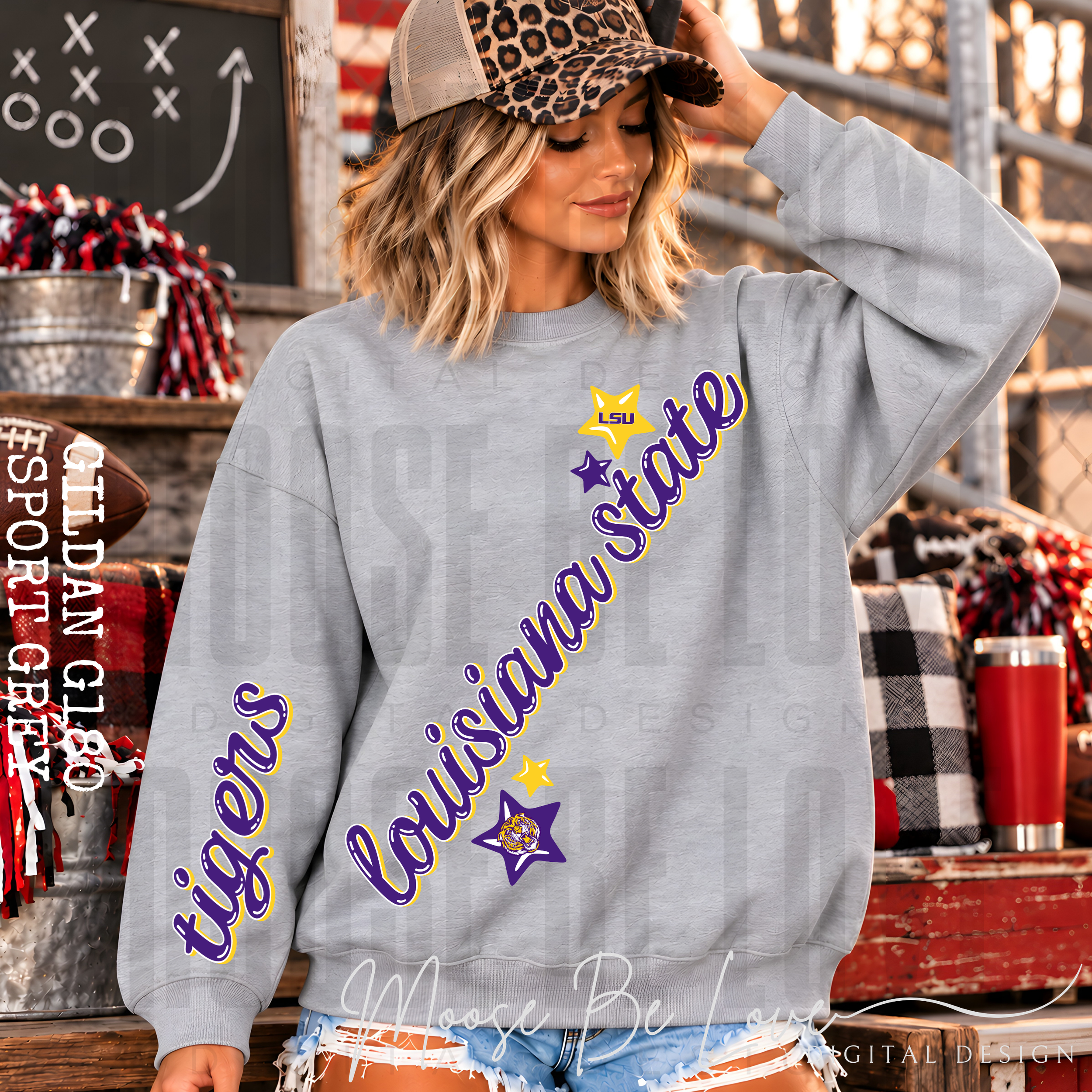 LOUISIANA STATE KAWTHAR MASCOT BUNDLE