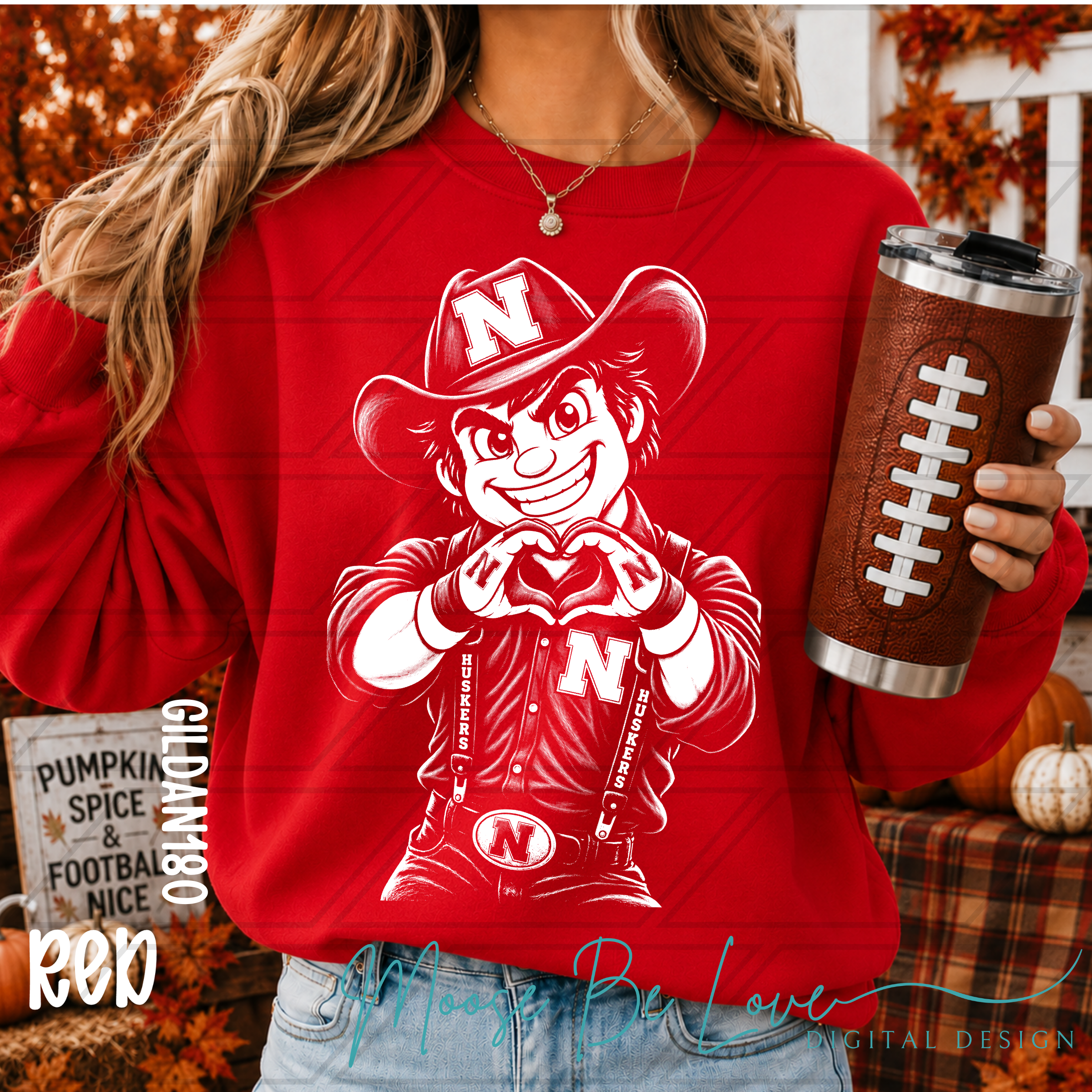 HERBIE HUSKER HEART HANDS HALFTONE KNOCKOUT PNG