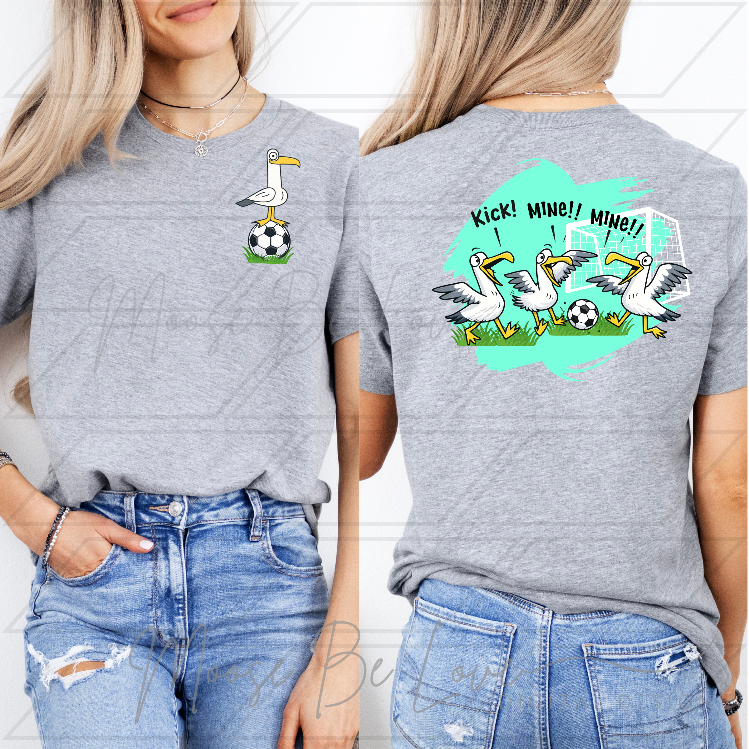 SOCCER PELICANS KICK THE DANG BALL BUNDLE