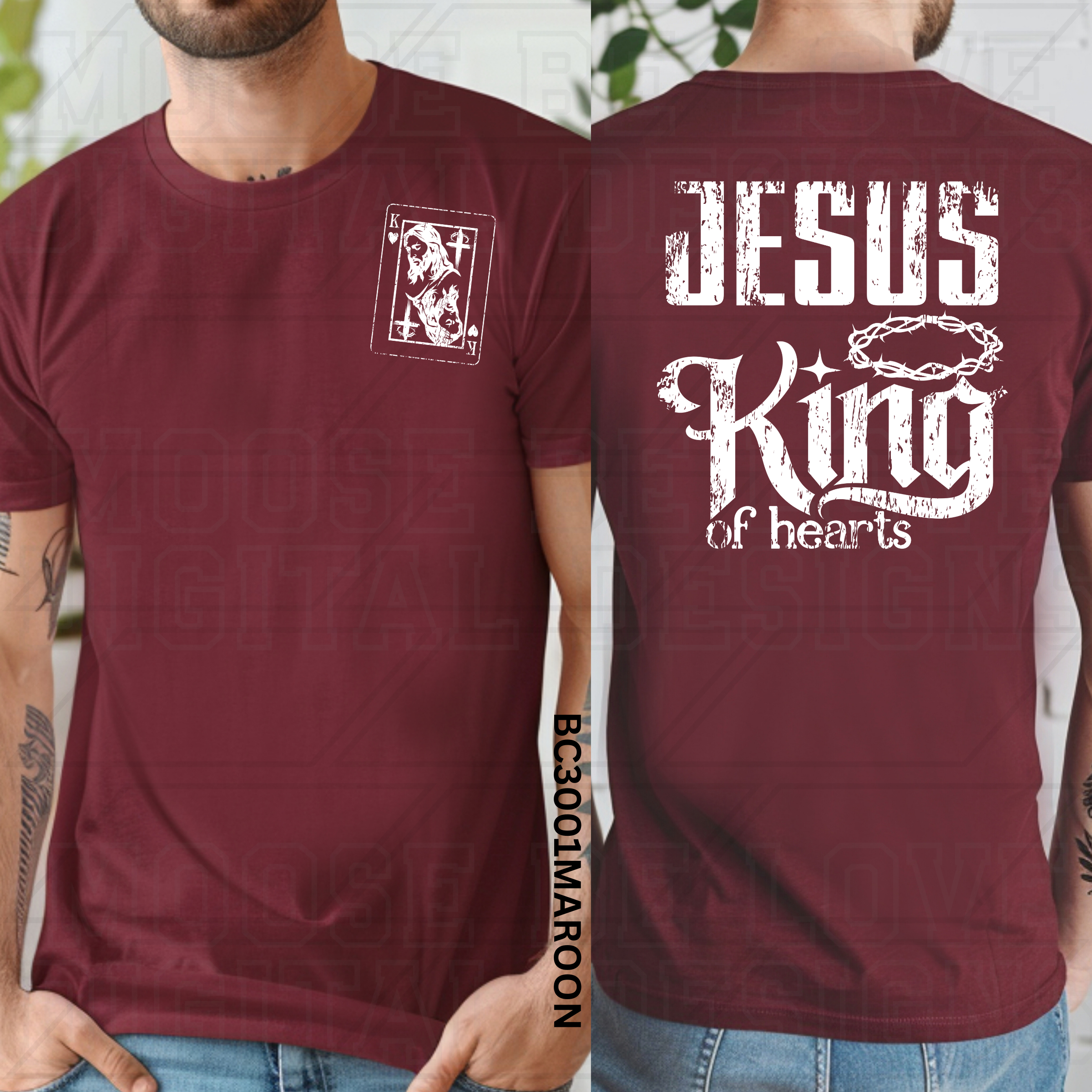 JESUS KING OF HEARTS BUNDLE
