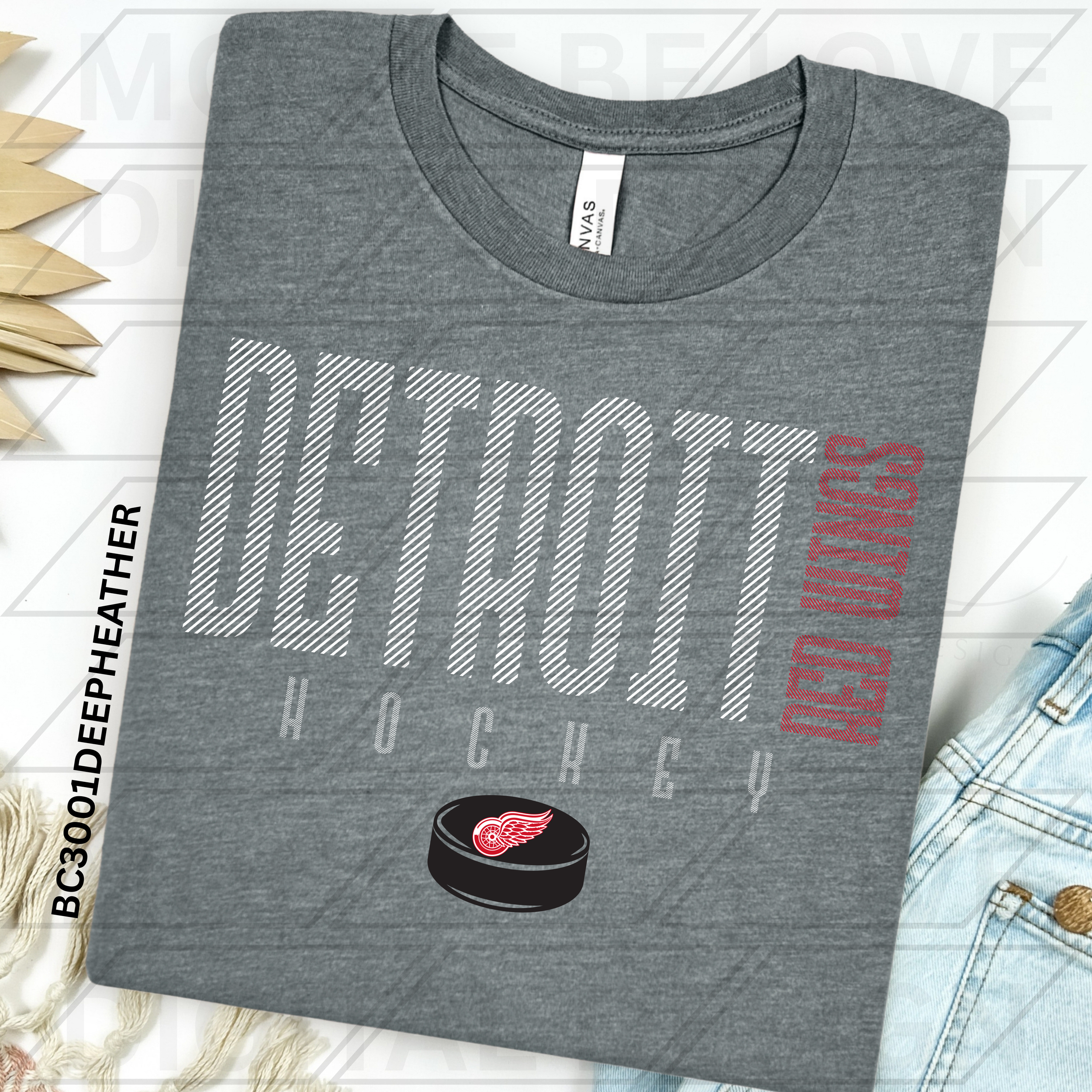 DETROIT HOCKEY FOX KEITH LAYERED STRIPE BUNDLE