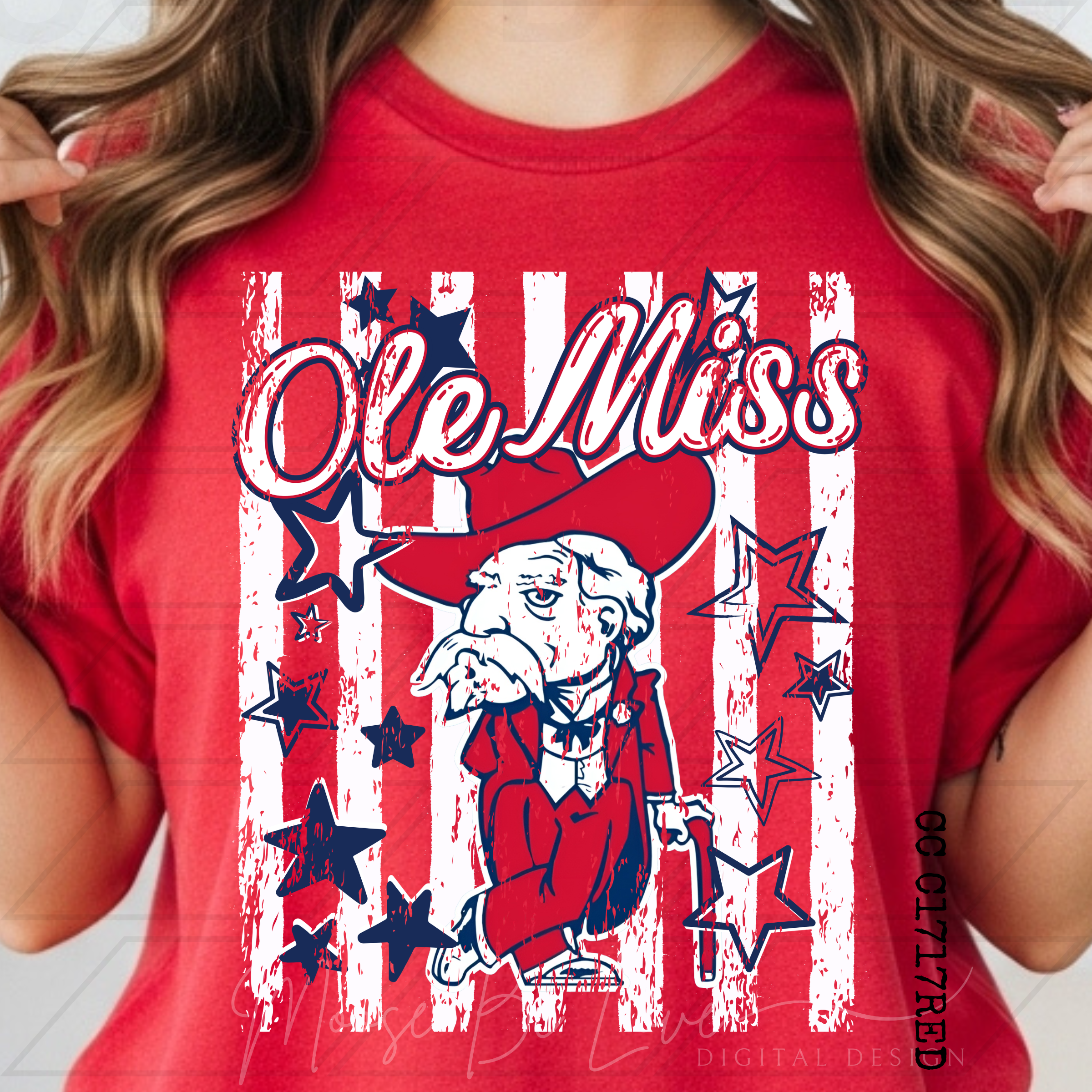OLE MISS STARS AND VERTICAL STRIPES BUNDLE